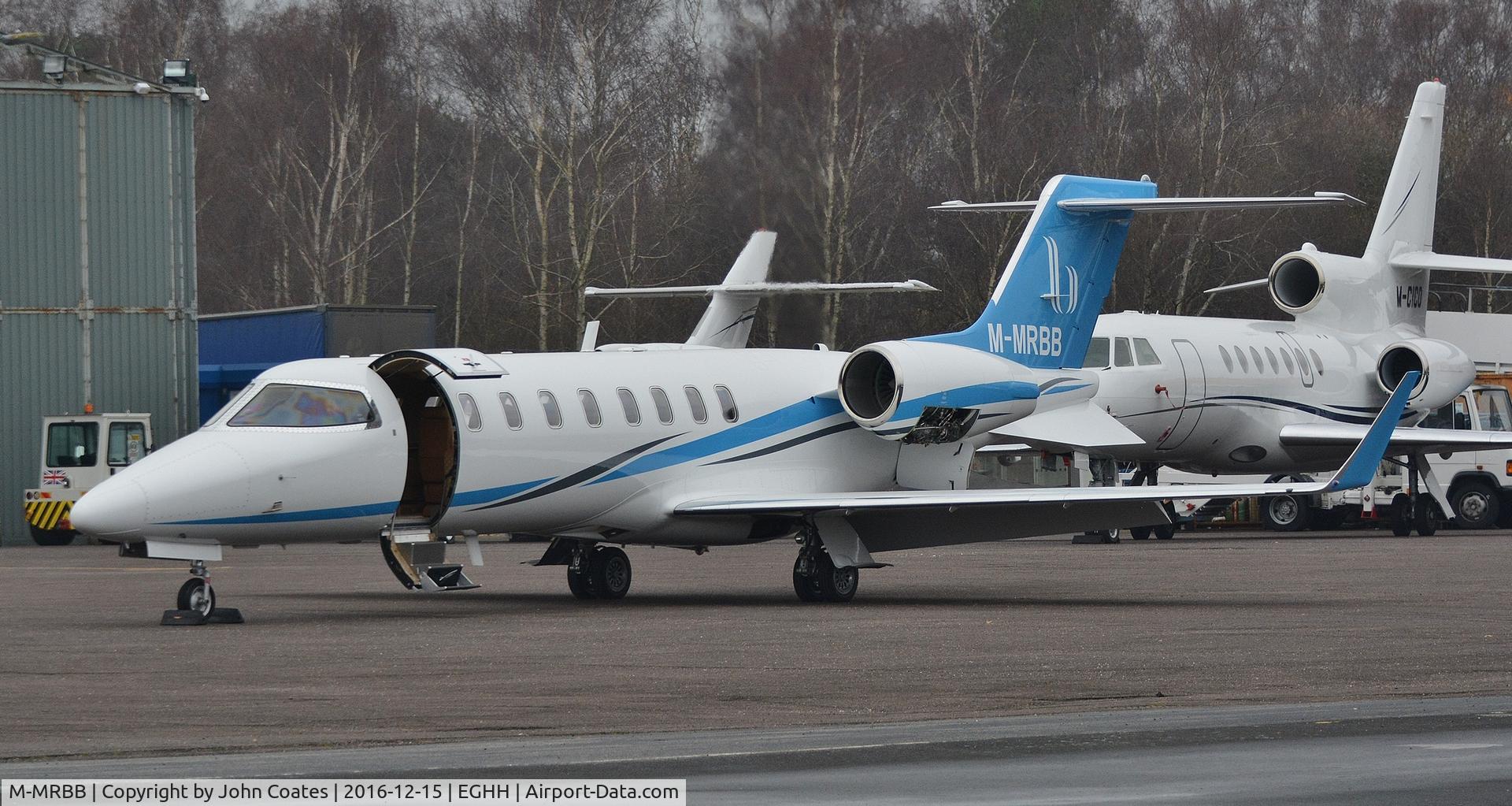 M-MRBB, 2002 Learjet 45 C/N 211, At Thurston Avn.