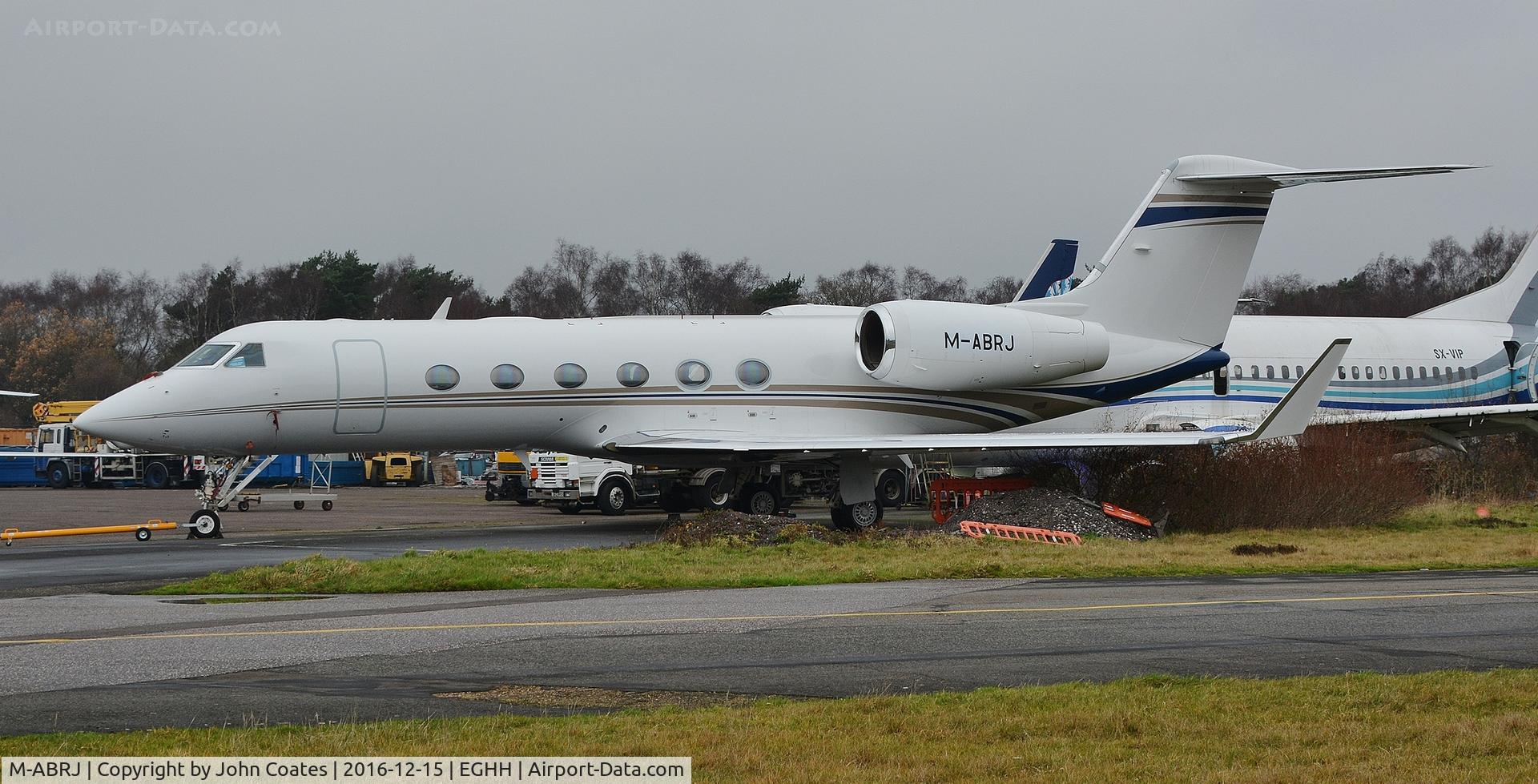 M-ABRJ, 2007 Gulfstream Aerospace GIV-X (G450) C/N 4094, At Thurston Avn.