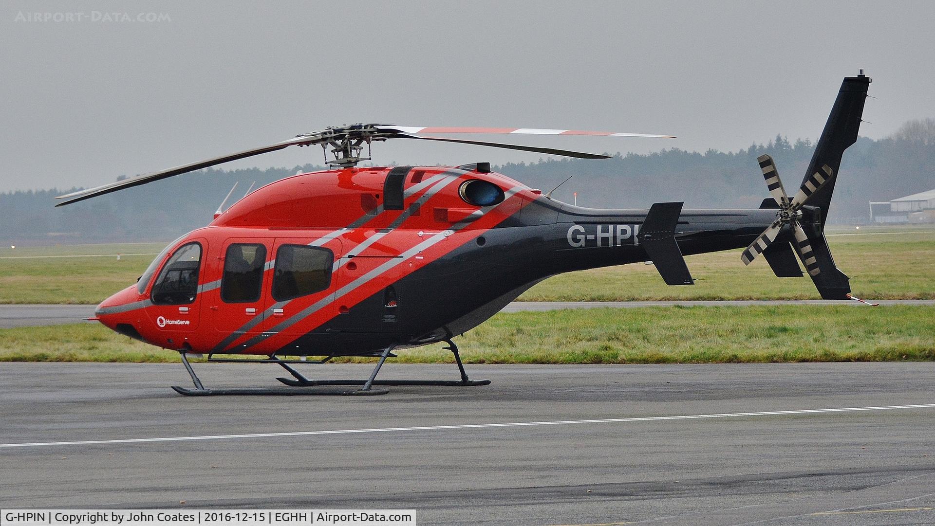 G-HPIN, 2014 Bell 429 GlobalRanger C/N 57187, At Signatures