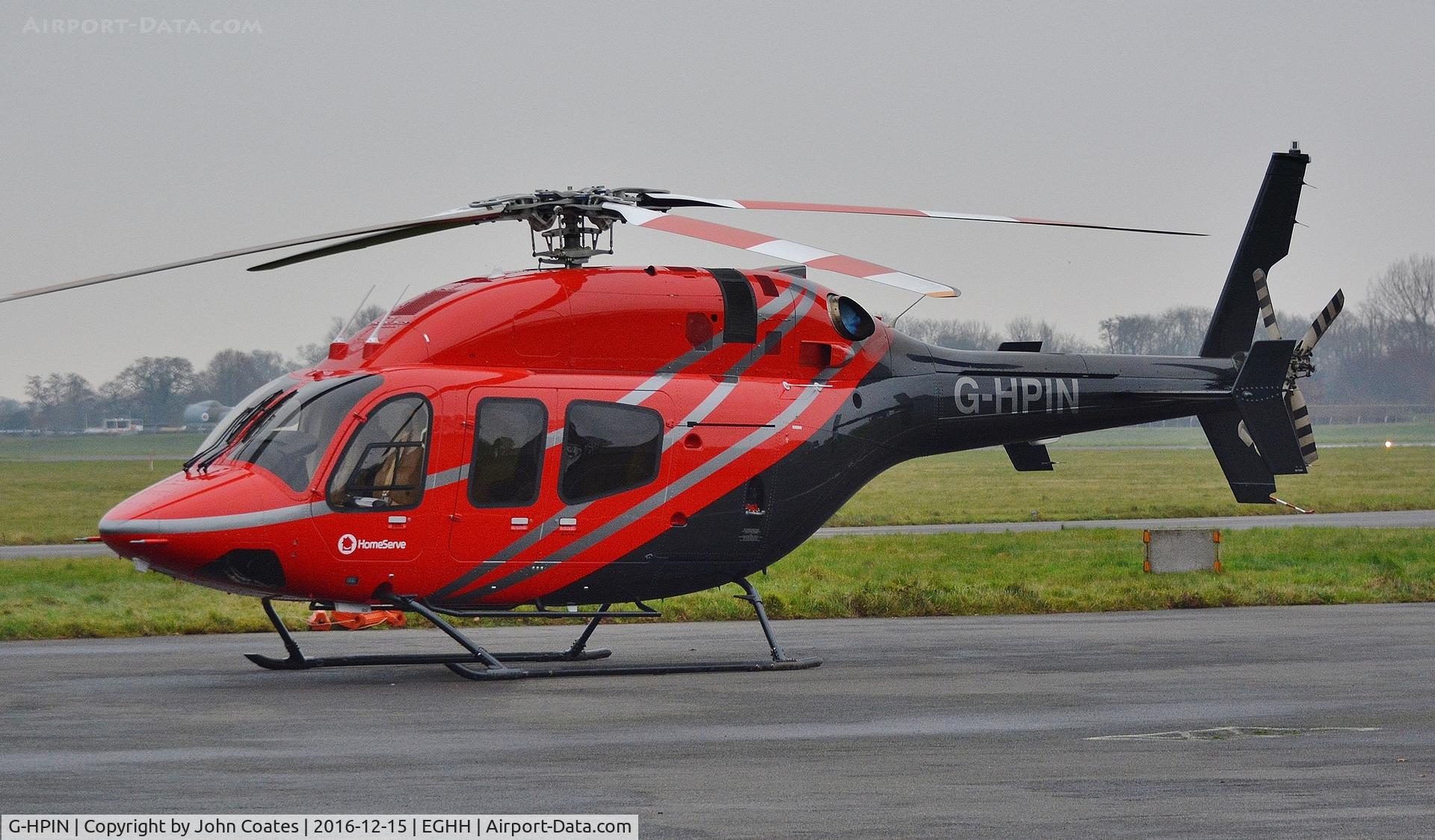 G-HPIN, 2014 Bell 429 GlobalRanger C/N 57187, At Signatures