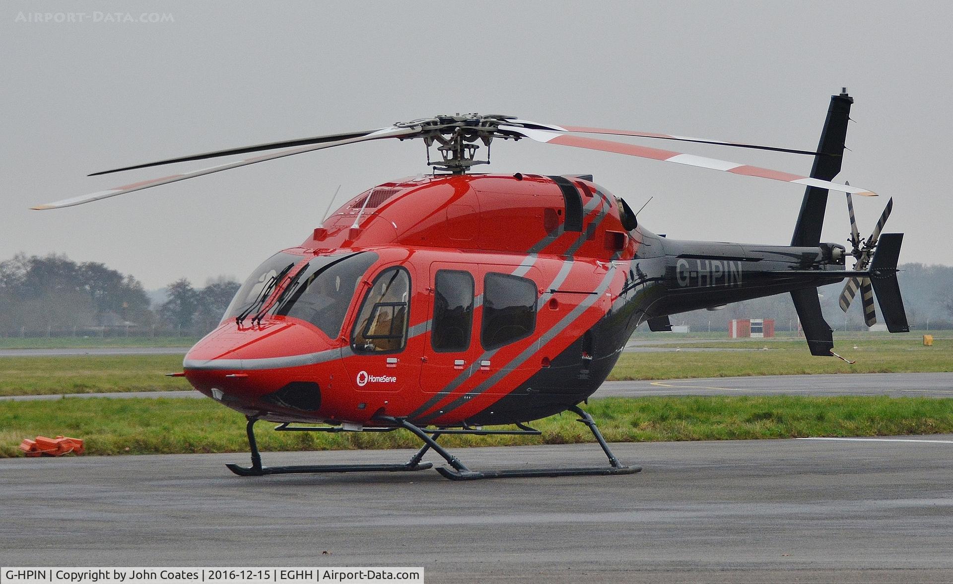 G-HPIN, 2014 Bell 429 GlobalRanger C/N 57187, At Signatures