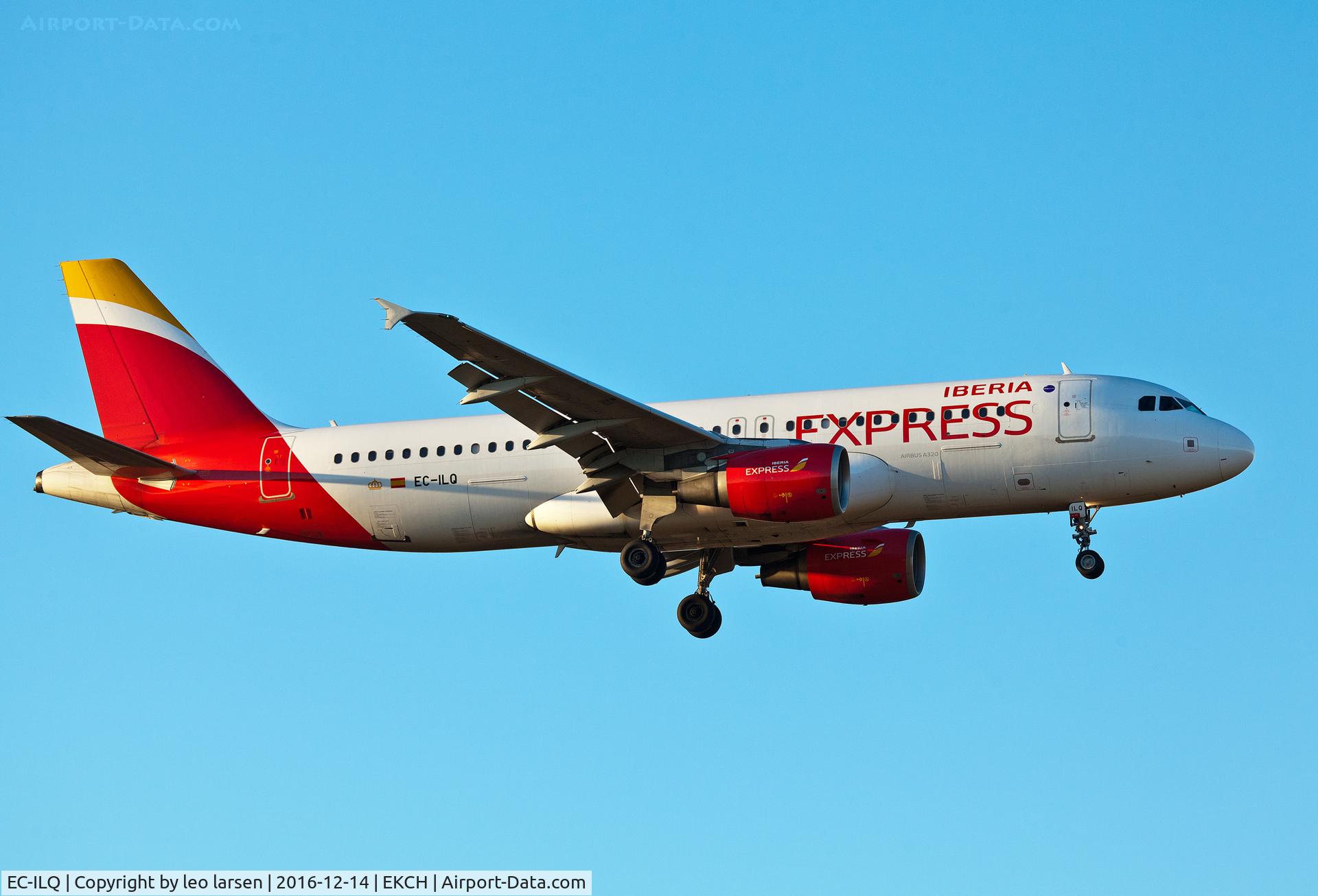 EC-ILQ, 2002 Airbus A320-214 C/N 1736, Copenhagen 14.12.16 app to R-04L