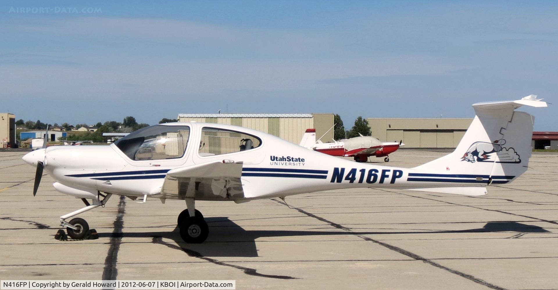 N416FP, 2006 Diamond DA-40F Diamond Star C/N 40.FC016, Nice trainer.