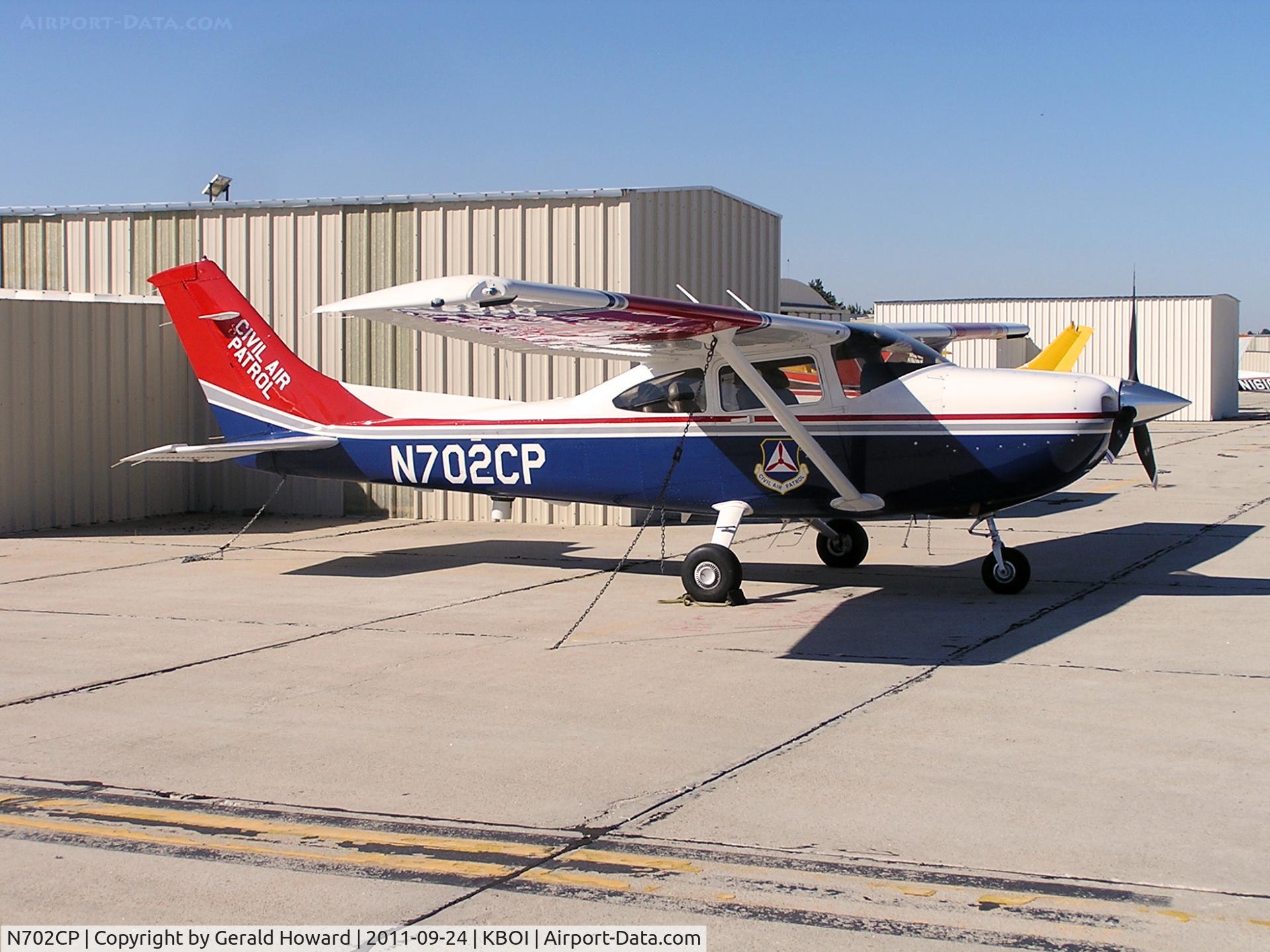 N702CP, 2005 Cessna 182T Skylane C/N 18281702, Parked at Western Aircraft for Annual.