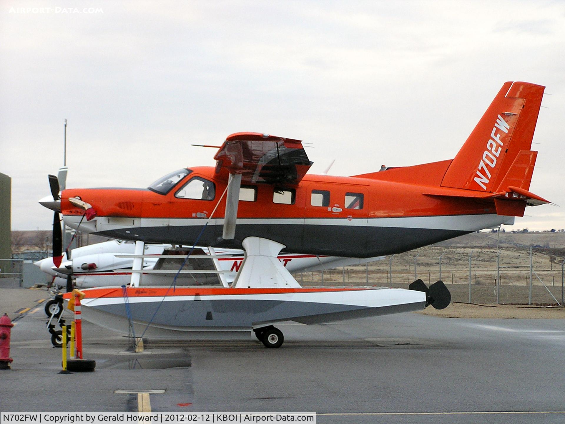 N702FW, 2010 Quest Kodiak 100 C/N 100-0035, Parked on GA ramp.