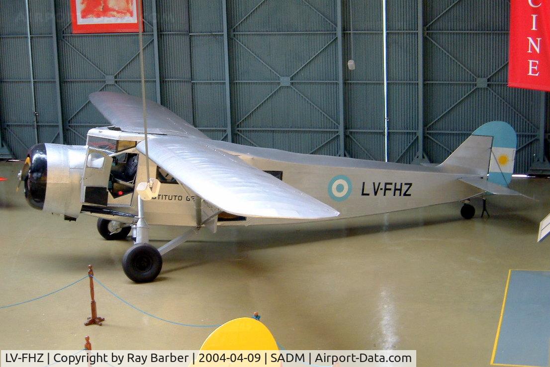 LV-FHZ, Fairchild 82D C/N 66, Fairchild Canada 82D [66] (Museo Nacional de Aeronautica (Argentina)) Buenos Aires-Moron~LV 09/04/2004