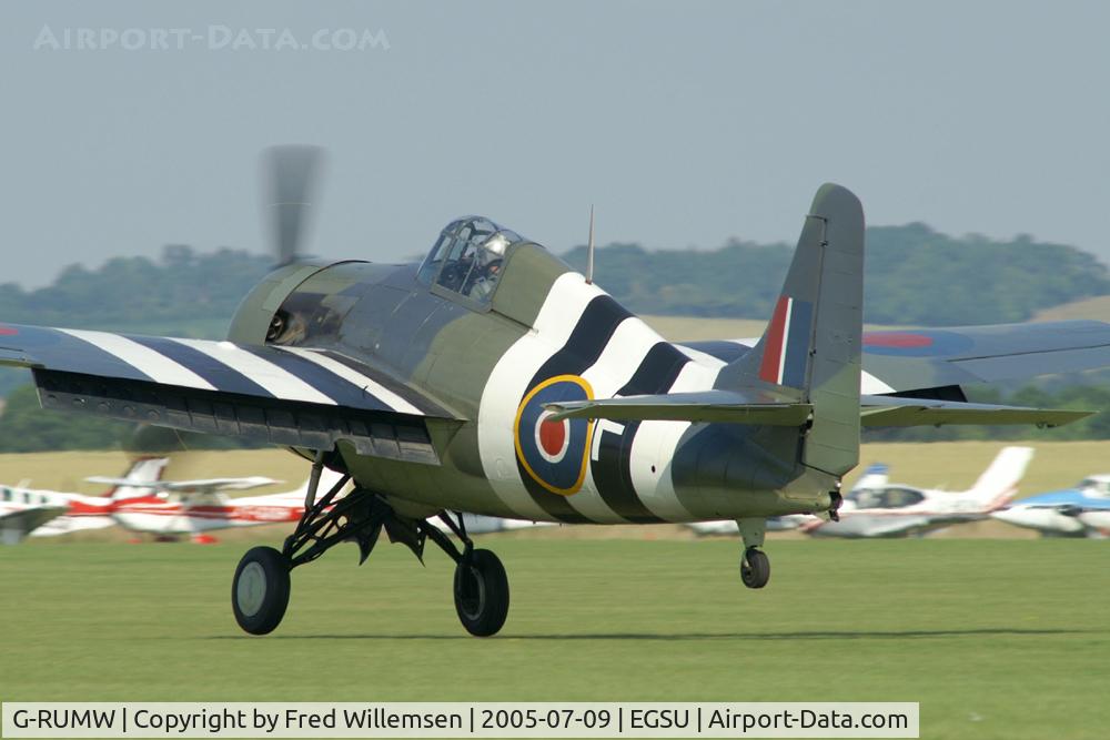 G-RUMW, 1944 General Motors (Grumman) FM-2 Wildcat C/N 5765, 