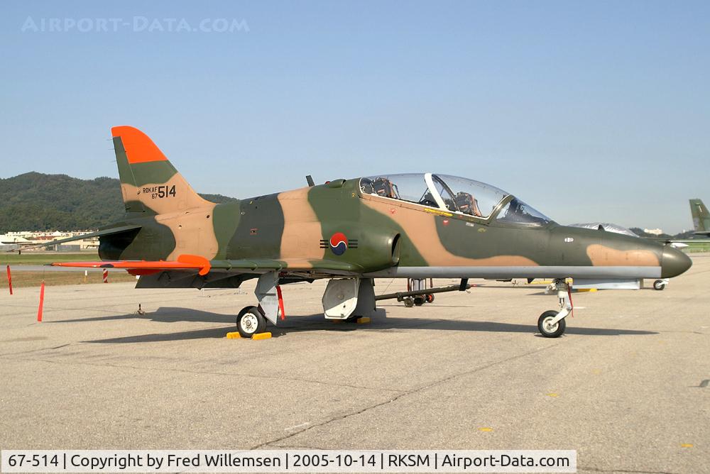 67-514, British Aerospace Hawk Mk.67 C/N 398/6K019, 
