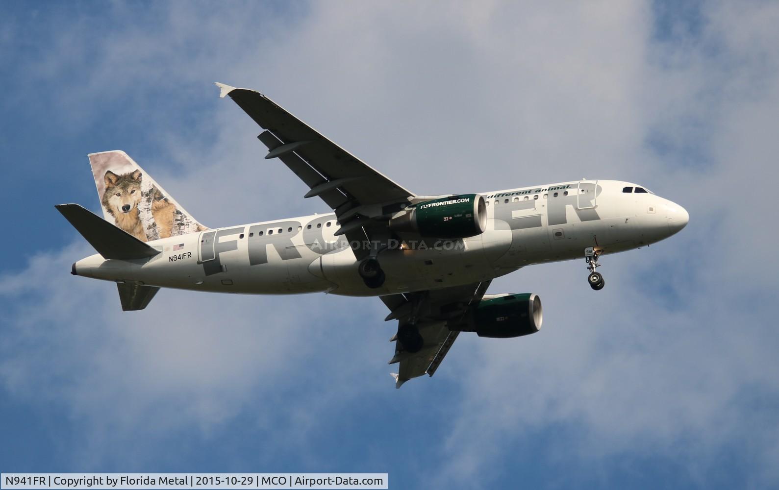 N941FR, 2005 Airbus A319-112 C/N 2483, Lobo the Gray Wolf
