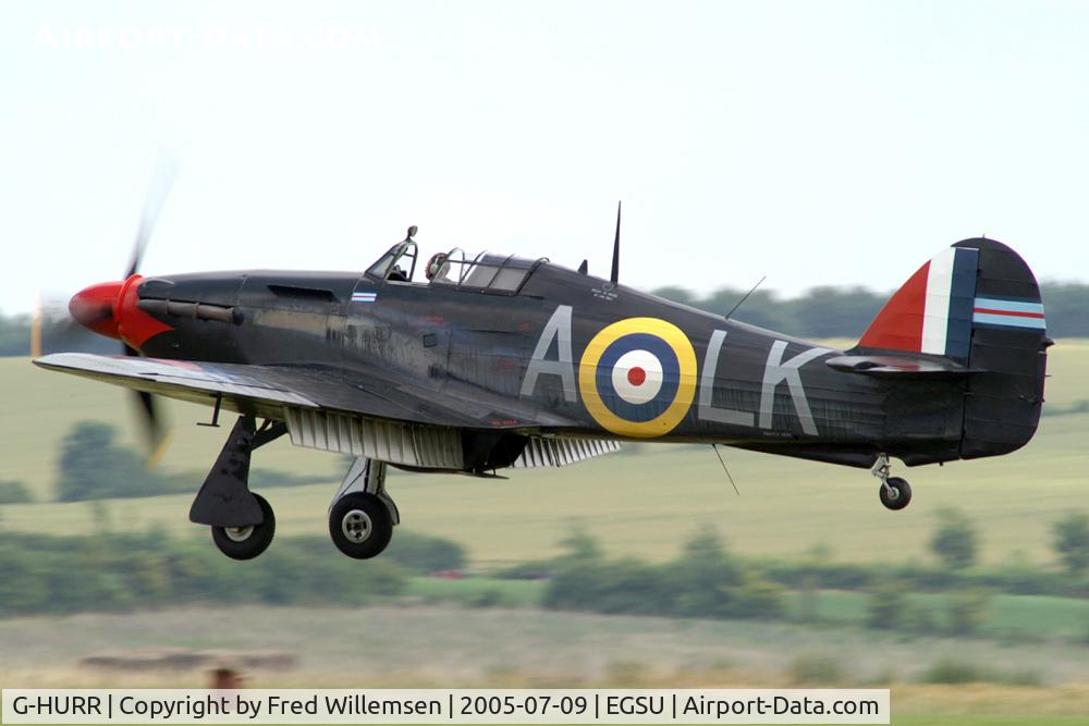 G-HURR, 1942 Hawker (CCF) Hurricane Mk12 C/N 52024, 