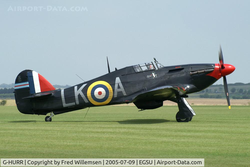 G-HURR, 1942 Hawker (CCF) Hurricane Mk12 C/N 52024, 