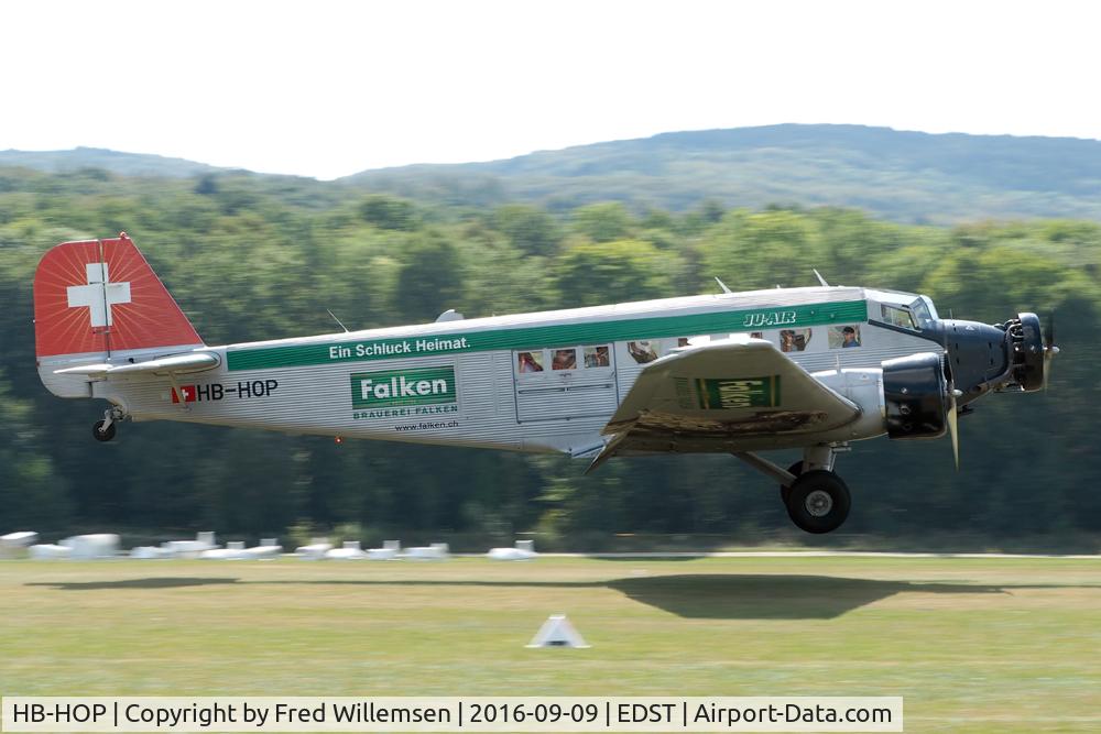 HB-HOP, 1939 Junkers Ju-52/3m g4e C/N 6610, Ju-Air