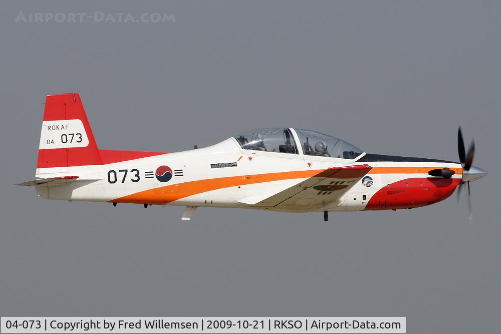 04-073, Korean Aerospace KT-1 C/N Not found 04-073, 3TW aircraft