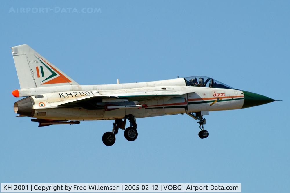KH-2001, 2000 HAL Tejas C/N TD-1, Tejas prototype