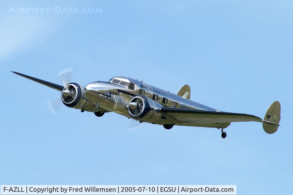 F-AZLL, 1941 Lockheed 12A Electra Junior C/N 1287, 