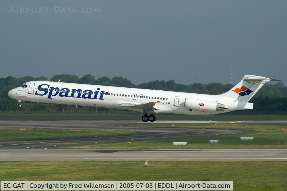 EC-GAT, 1988 McDonnell Douglas MD-83 (DC-9-83) C/N 49709, SPANAIR