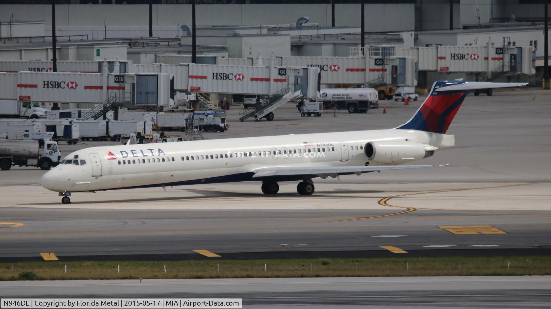 N946DL, 1989 McDonnell Douglas MD-88 C/N 49819, Delta