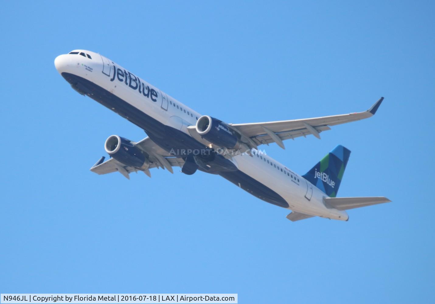 N946JL, 2015 Airbus A321-231 C/N 6425, Jet Blue
