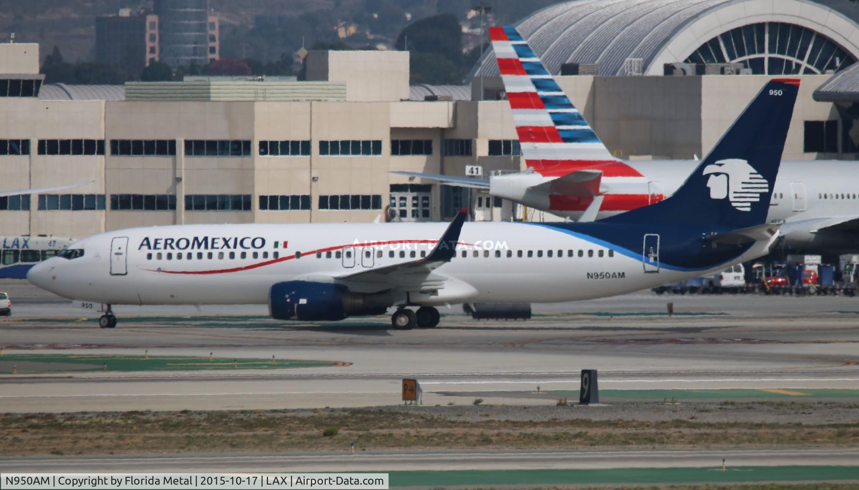 N950AM, 2006 Boeing 737-852 C/N 35115, Aeromexico