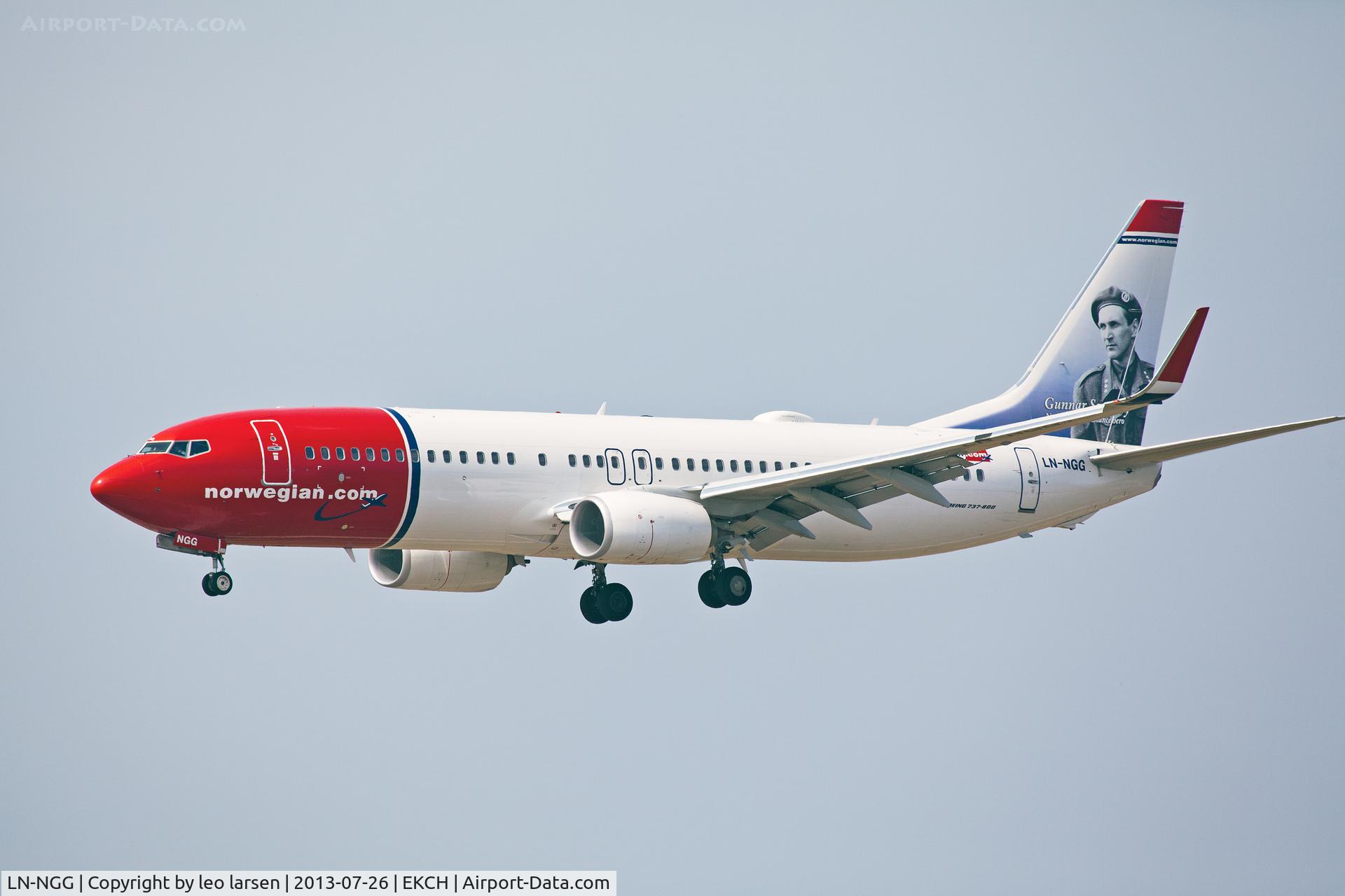 LN-NGG, 2012 Boeing 737-8JP C/N 39018, Copenhagen 26.7.13