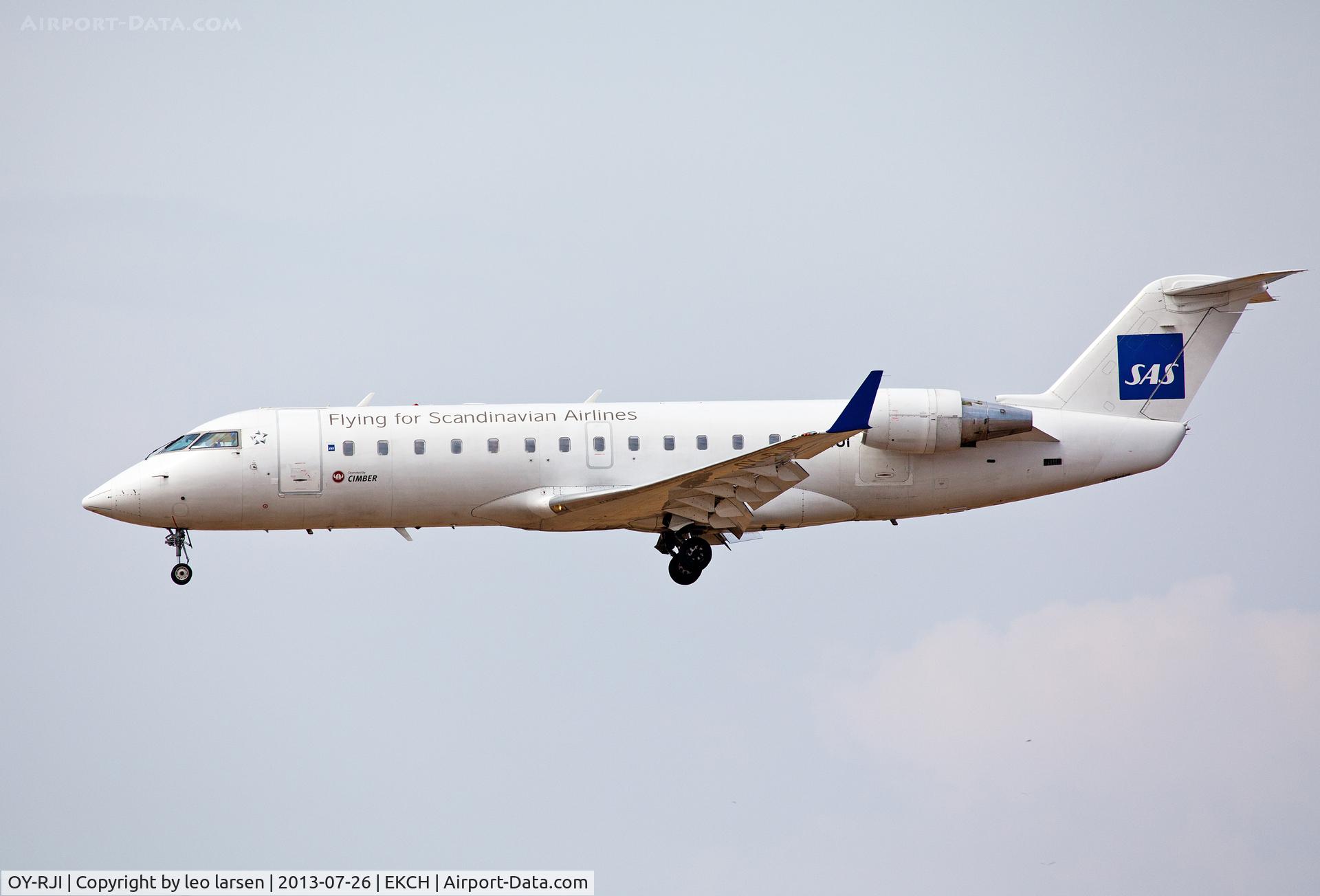 OY-RJI, 1995 Canadair CRJ-100LR (CL-600-2B19) C/N 7093, Copenhagen 26.7.13