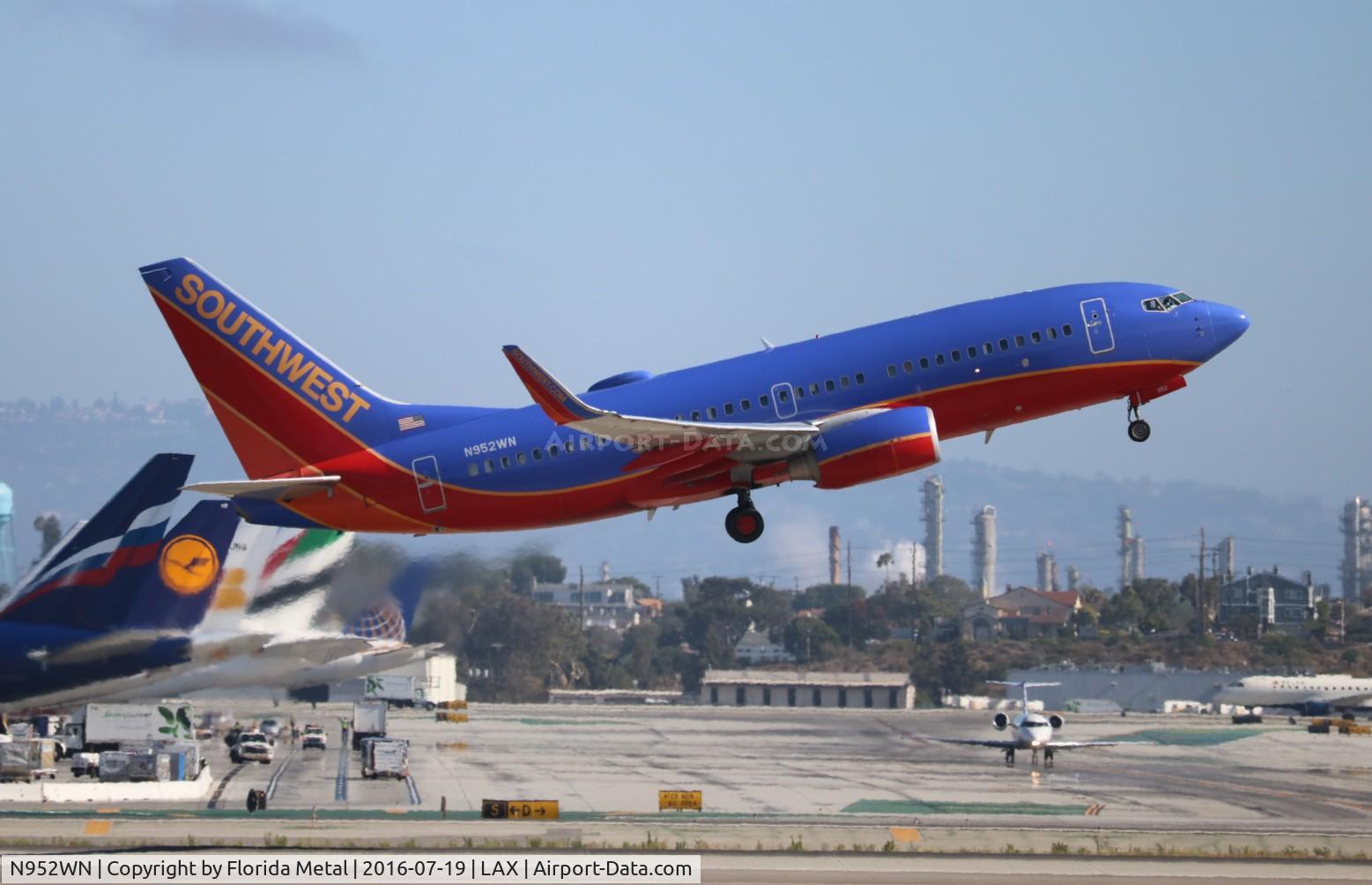 N952WN, 2010 Boeing 737-7H4 C/N 36667, Southwest
