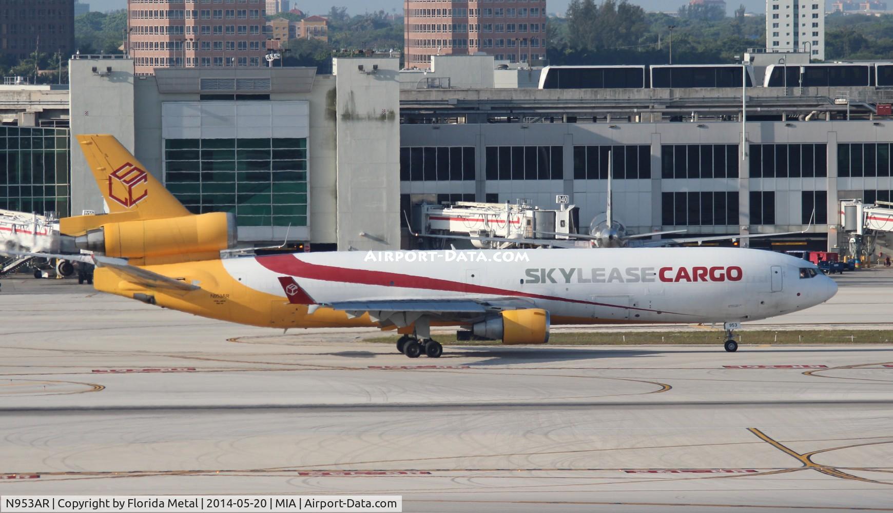 N953AR, McDonnell Douglas MD-11F C/N 48520, Skylease Cargo