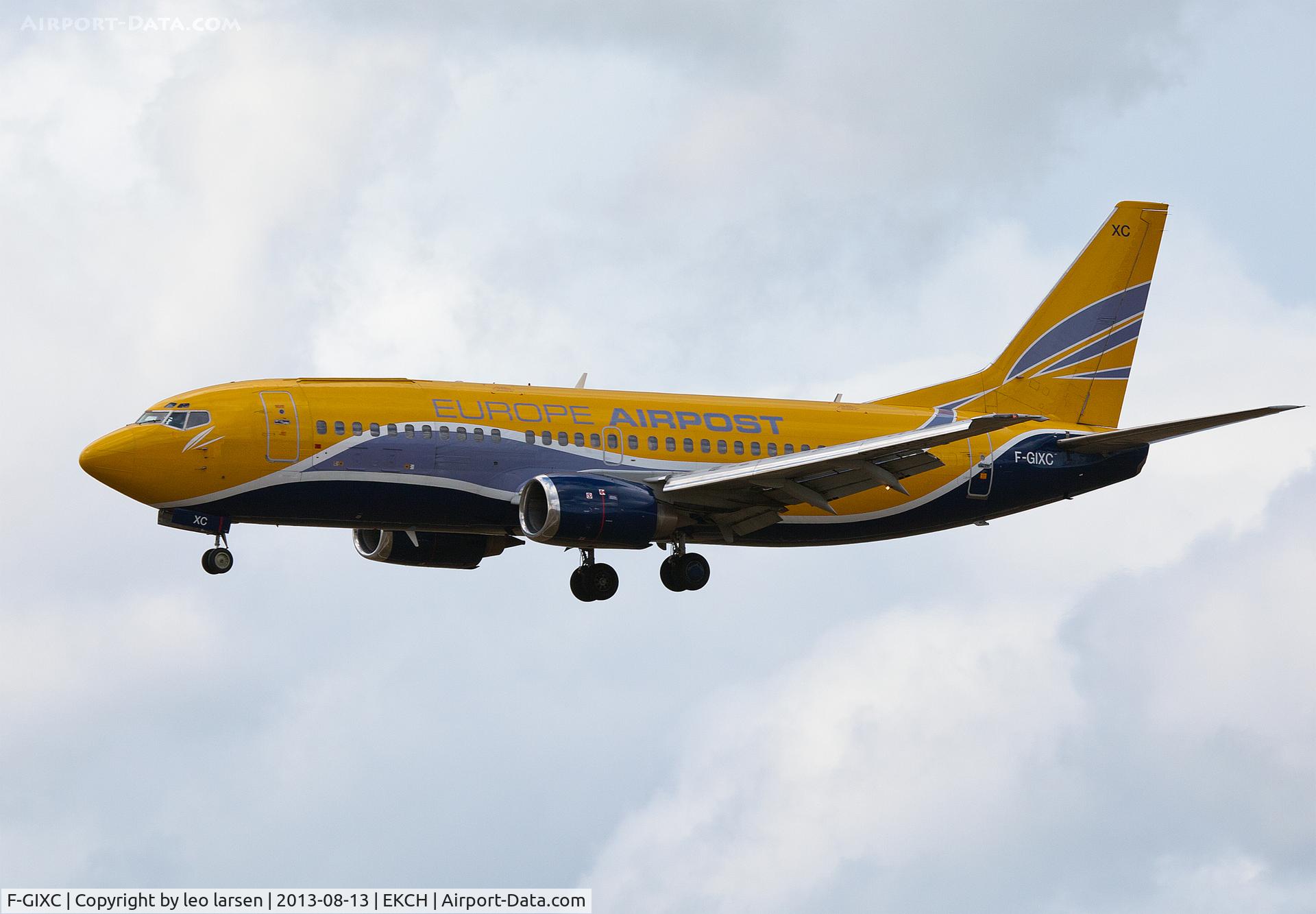 F-GIXC, 1991 Boeing 737-38BQC C/N 25124, Copenhagen 13.8.13