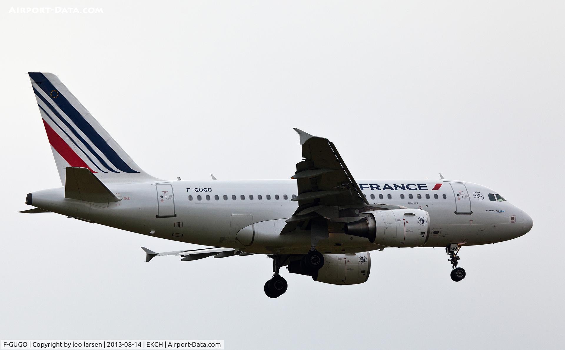 F-GUGO, 2006 Airbus A318-111 C/N 2951, Copenhagen 14.8.13