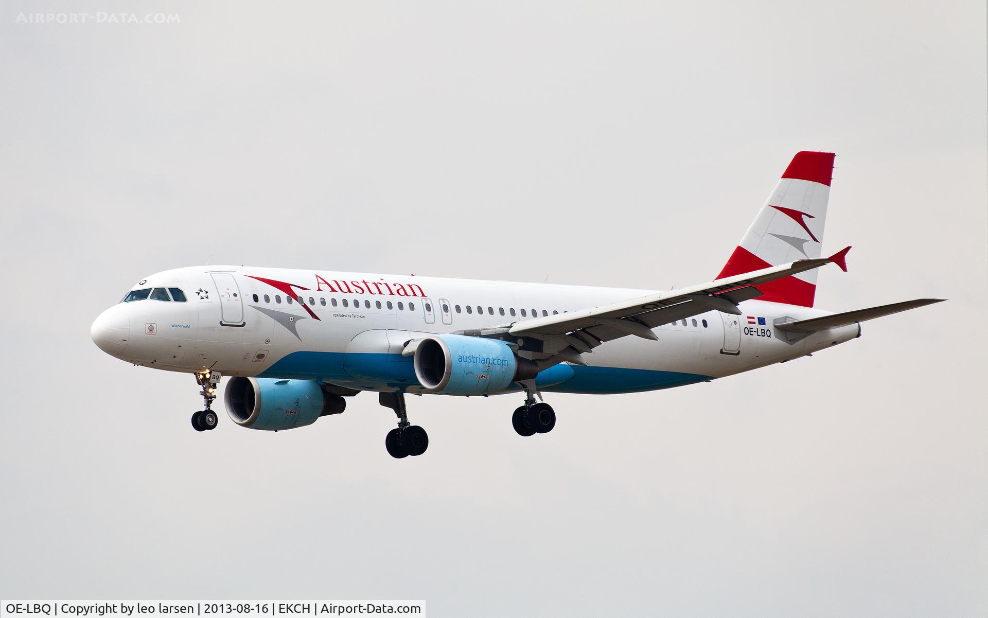OE-LBQ, 1999 Airbus A320-214 C/N 1137, Copenhagen 16.8.13