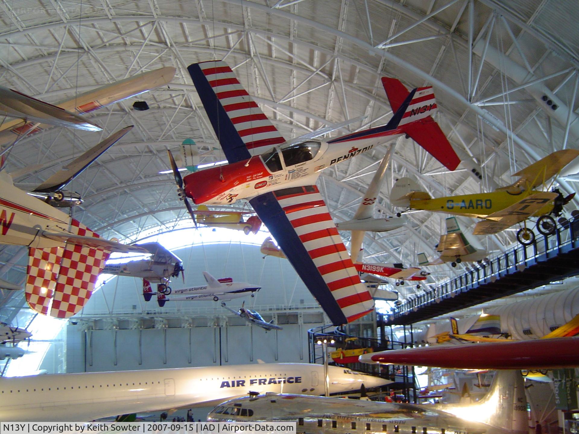 N13Y, 1968 De Havilland Canada DHC-1A Chipmunk C/N 23, On display