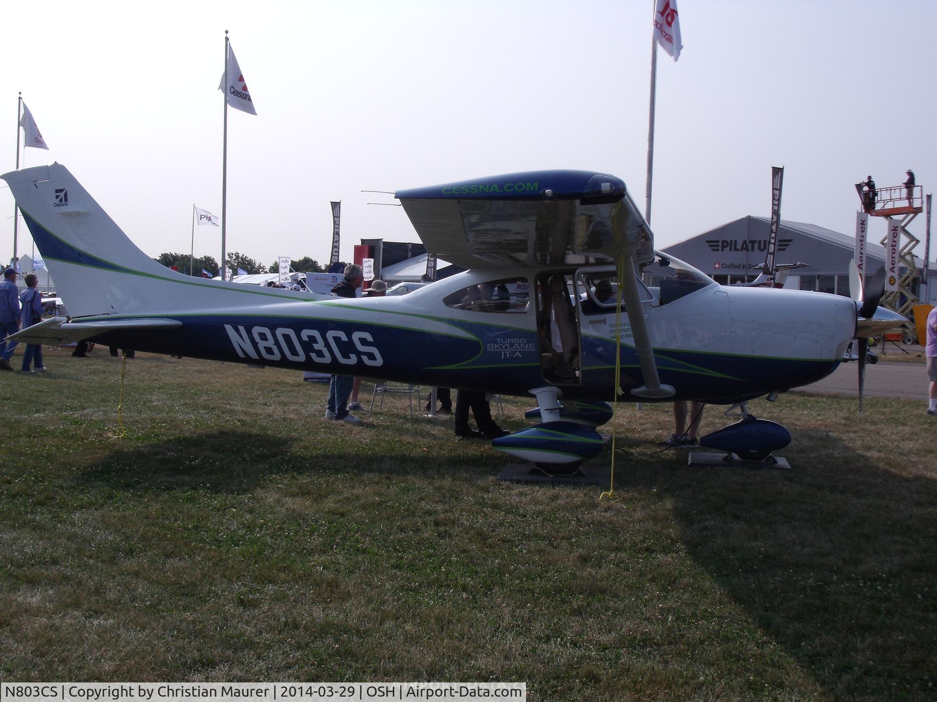 N803CS, 2014 Cessna J182T C/N J182T00030, Jetfuel Cessna 182