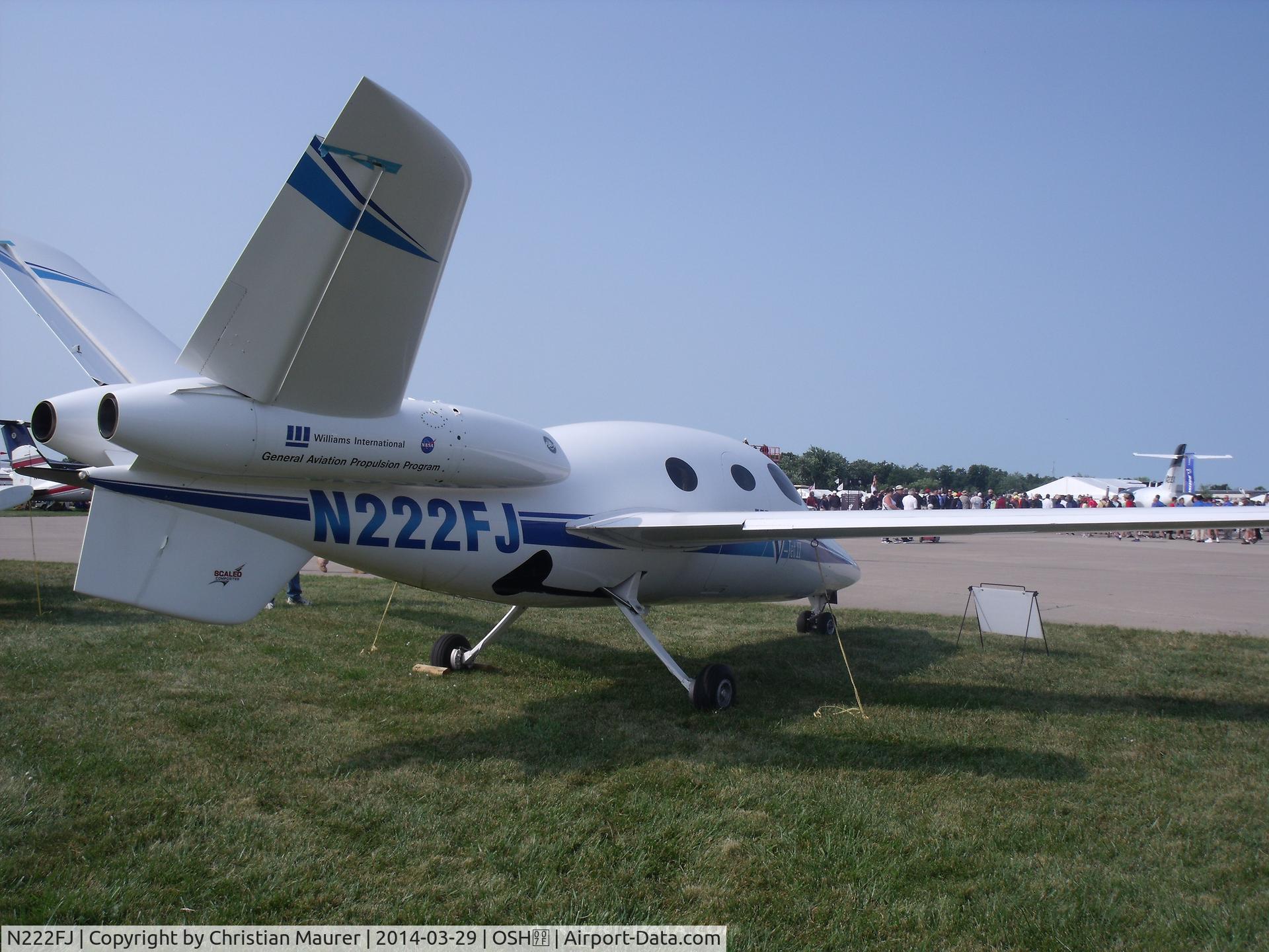 N222FJ, 1997 Scaled Composites 271 V-Jet II C/N 001, 271