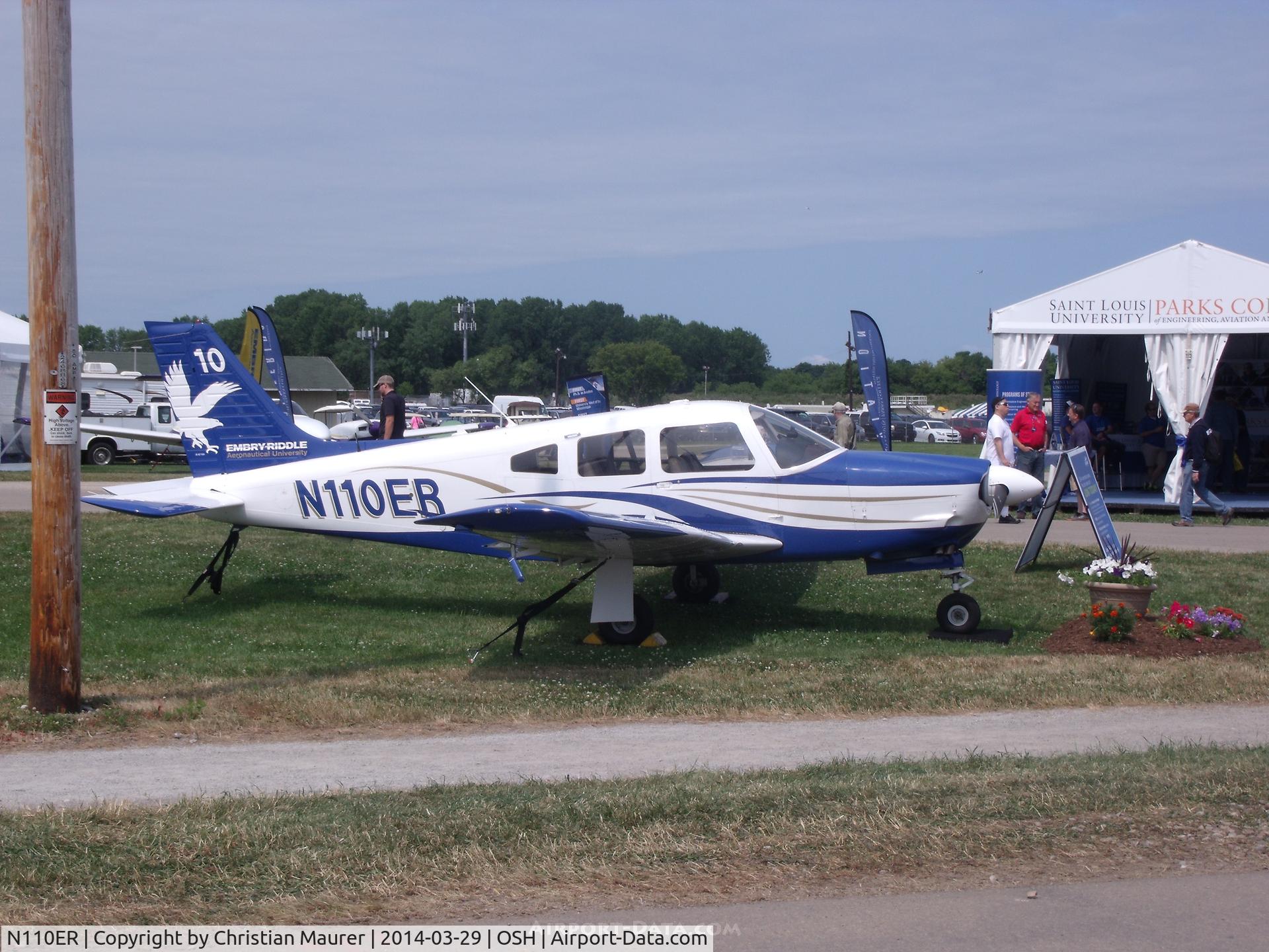 N110ER, 2014 Piper PA-28R-201 Cherokee Arrow III C/N 2844148, Piper Arrow