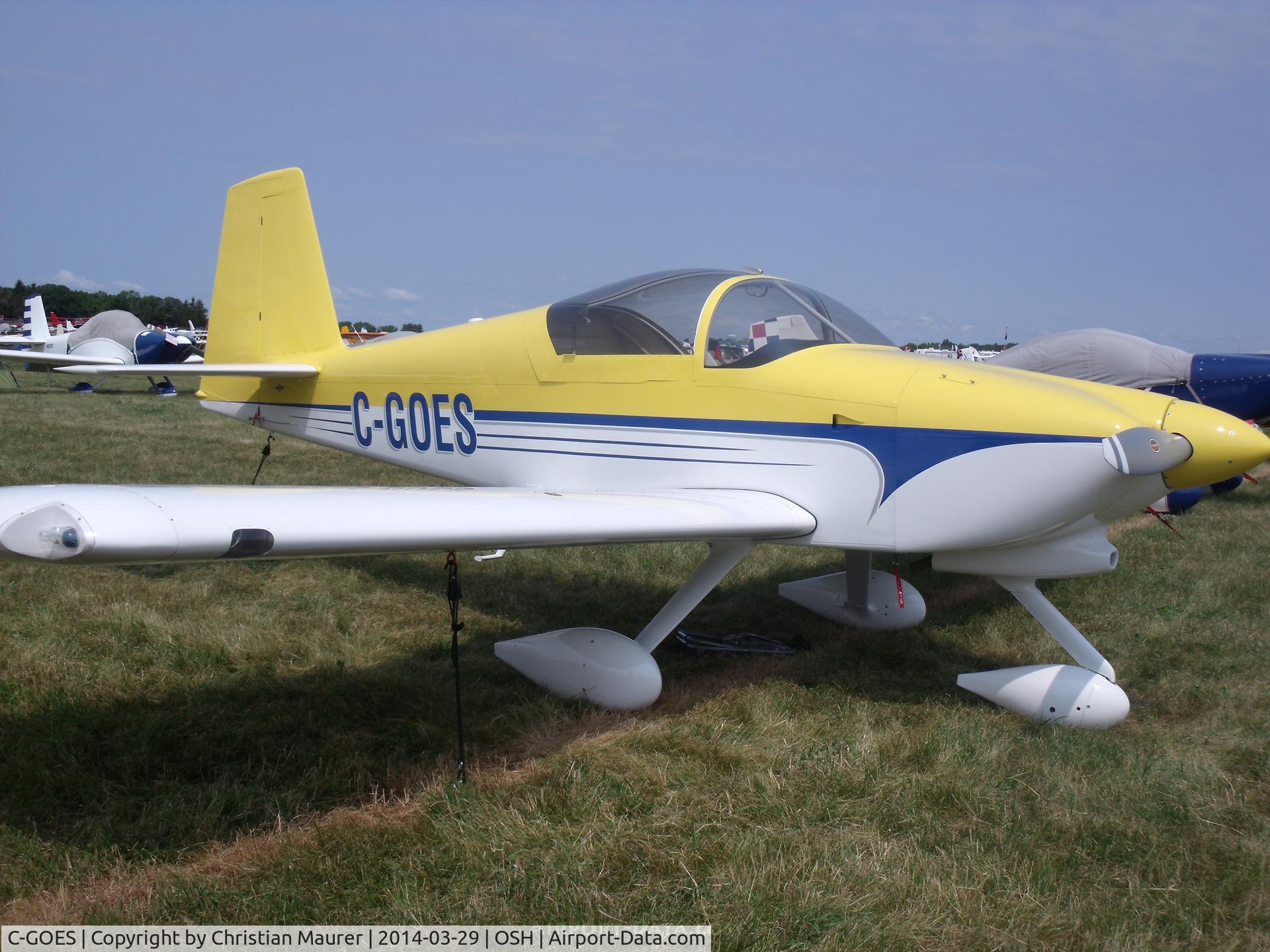 C-GOES, 2008 Vans RV-7A C/N 70930, RV7A