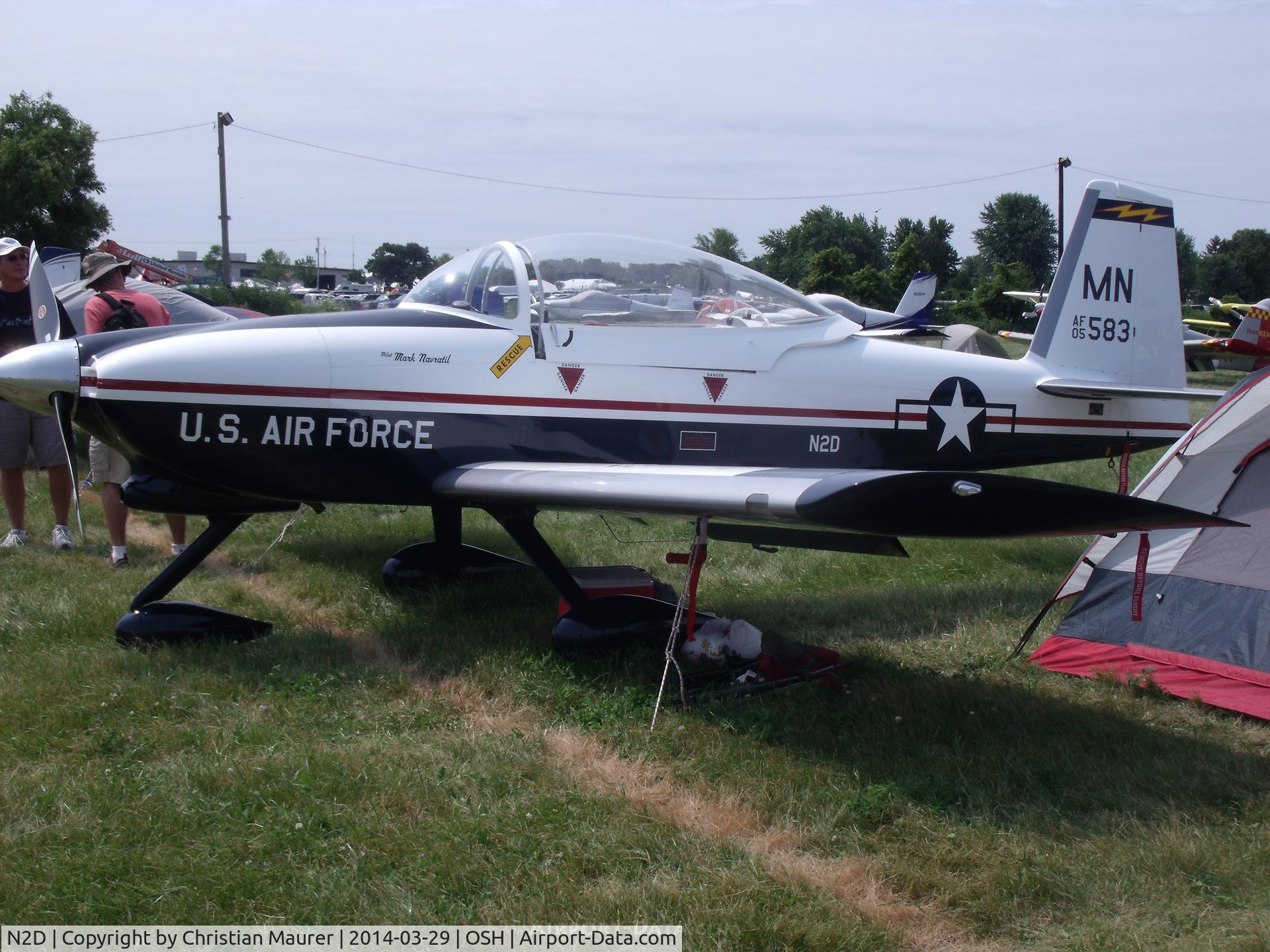 N2D, 2005 Vans RV-8A C/N 80583, Vans RV-8