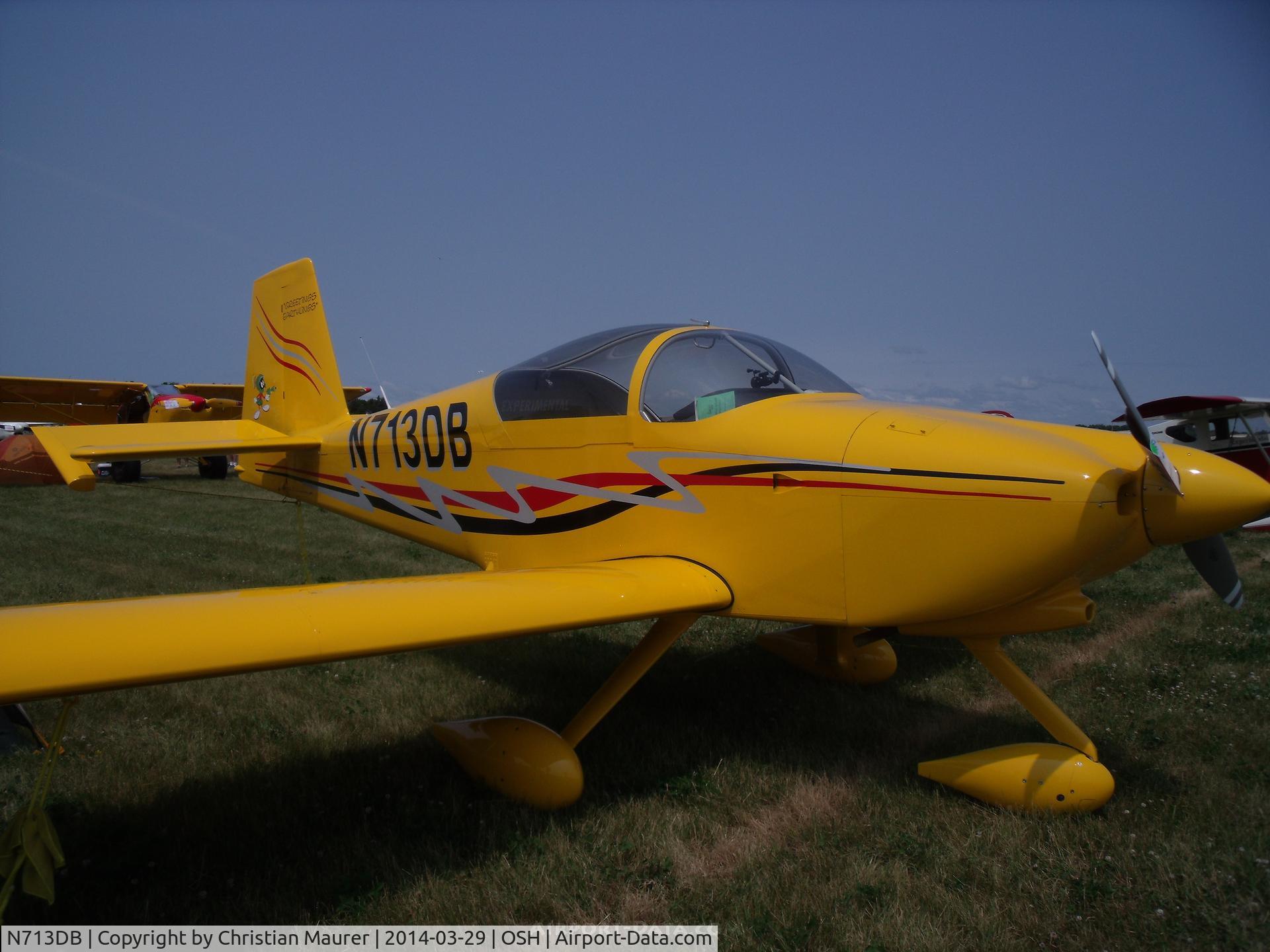 N713DB, 2013 Vans RV-9A C/N 91828, RV9A