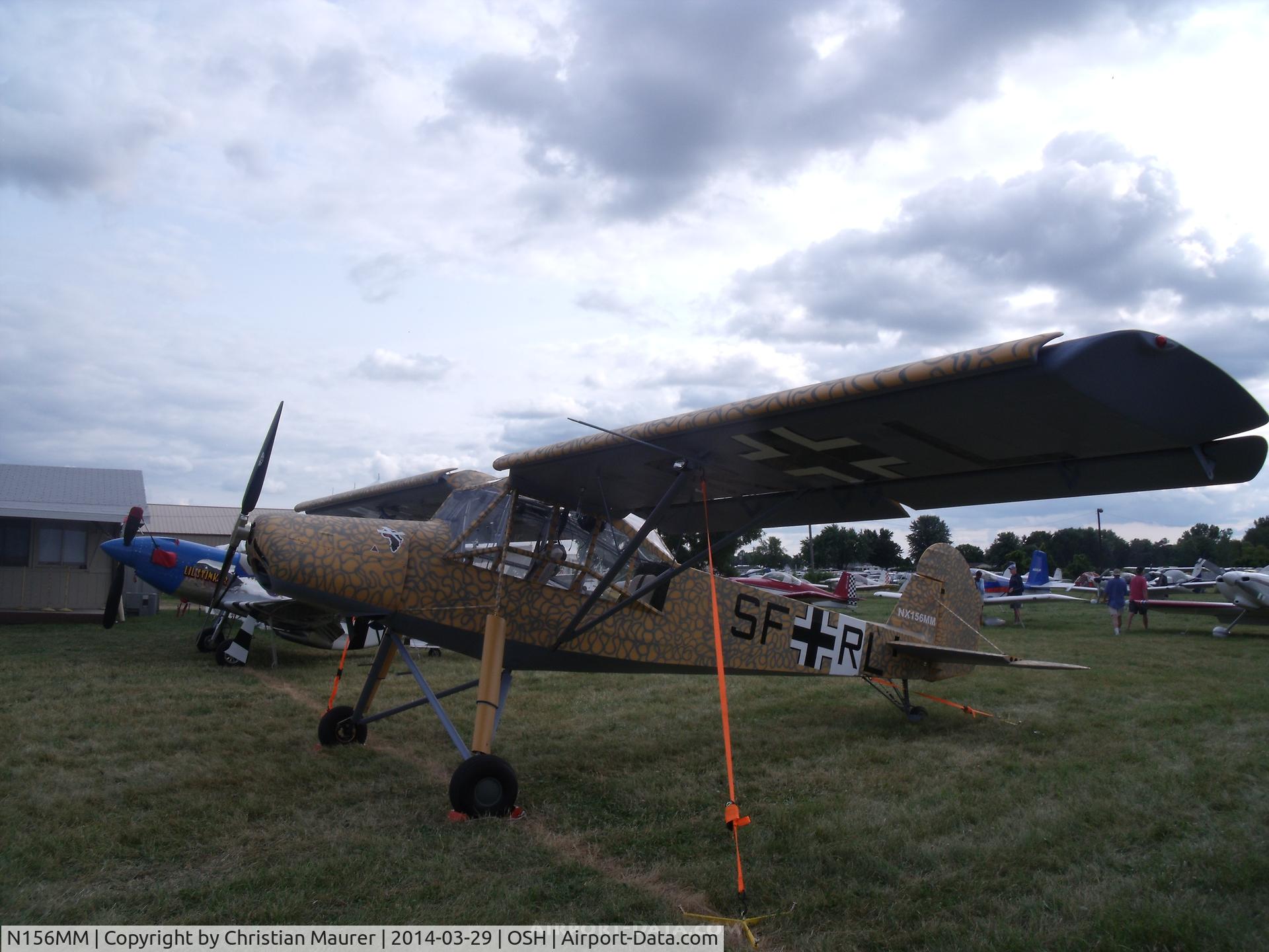 N156MM, Fieseler Fi-156C-3 Storch Replica C/N CS09007, Awesome replica