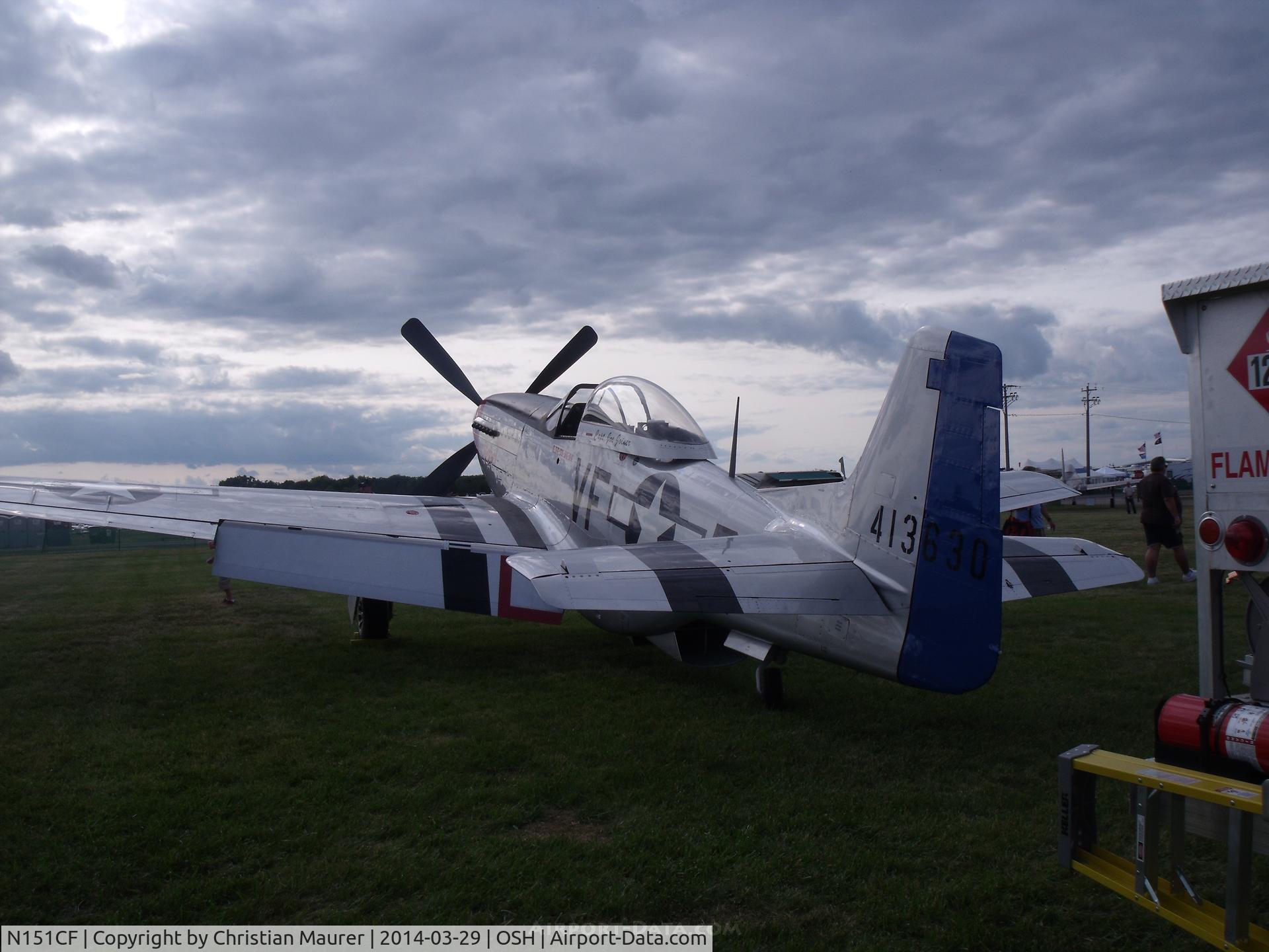 N151CF, 1944 North American P-51D Mustang C/N 44-84933N, The Rebel