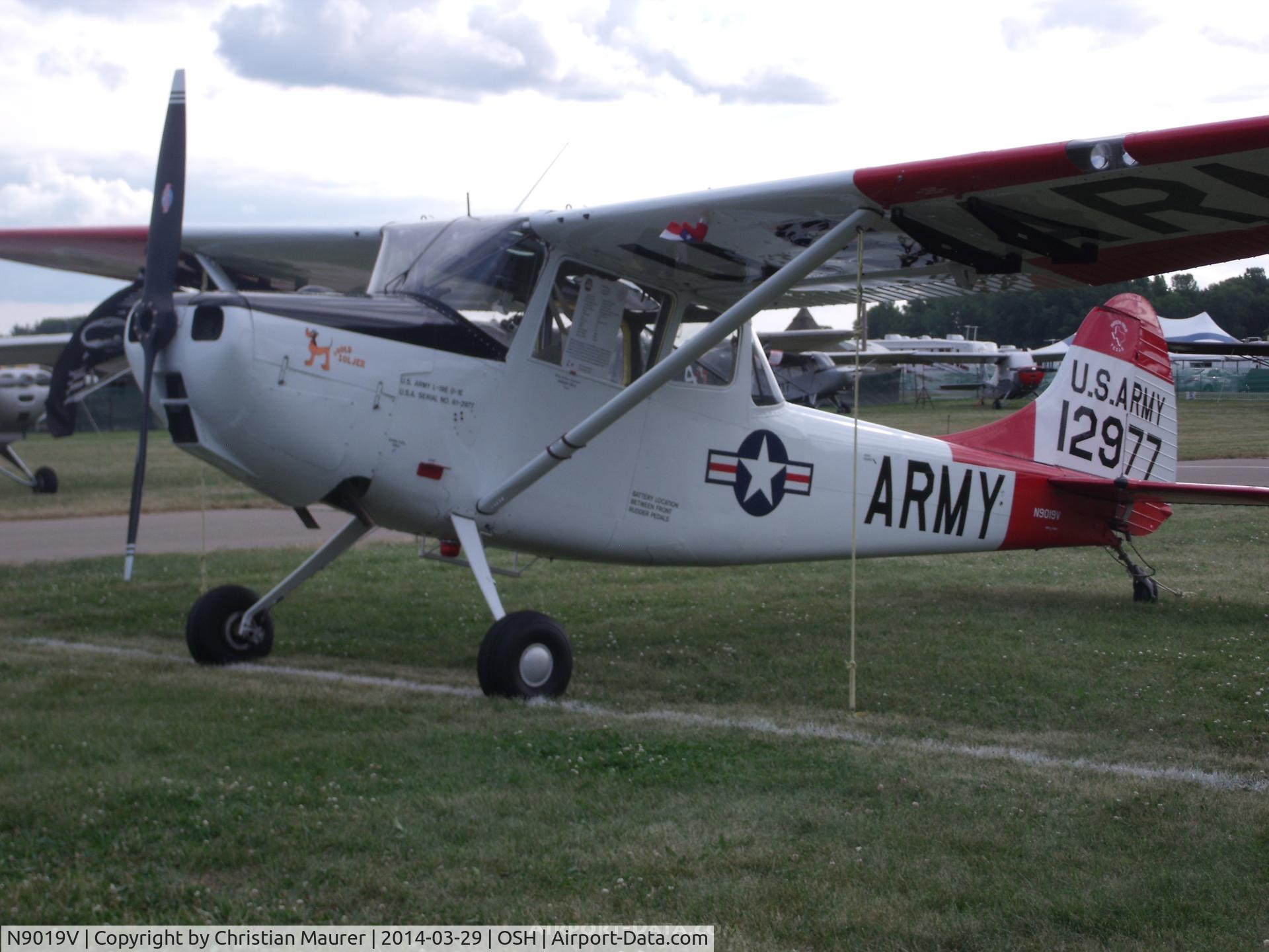 N9019V, 1962 Cessna O-1E Bird Dog C/N 305M-0023, Birddog