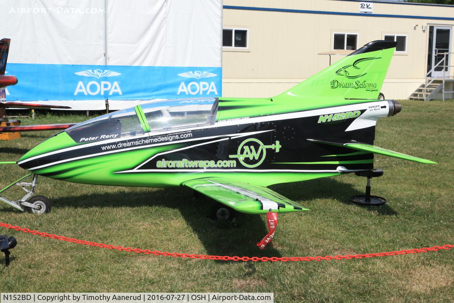 N152BD, 1973 Bede BD-5J C/N 5J-0002, 1973 Bede BD-5J, c/n: 5J-0002