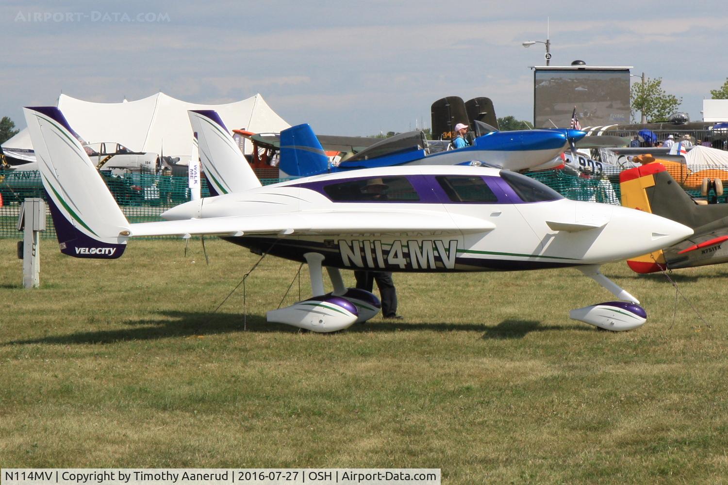 N114MV, Velocity Velocity XL C/N 1 (N114MV), 2012 Velocity Velocity XL, c/n: 1 (N114MV)