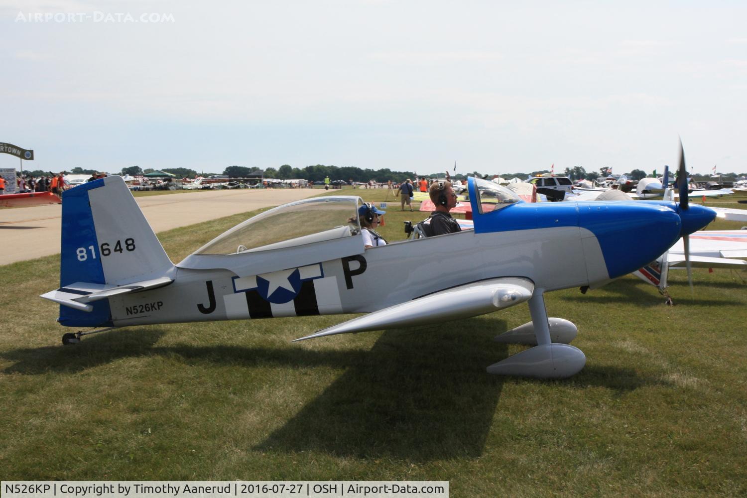 N526KP, 2007 Vans RV-8 C/N 81648, 2007 Vans RV-8, c/n: 81648