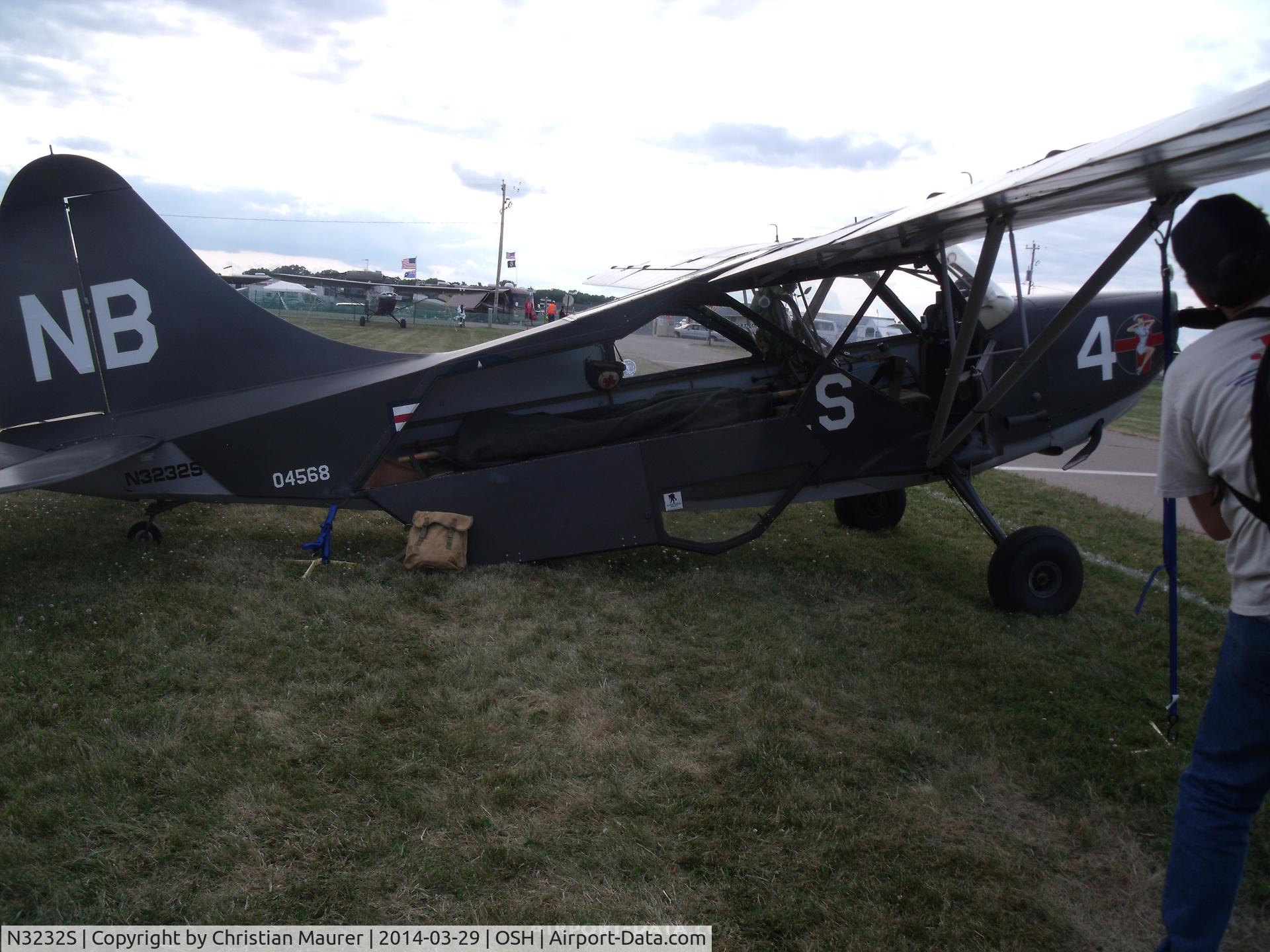 N3232S, 1945 Stinson L-5G Sentinel C/N 76-3597, Pristine Stinson L-5 Medical