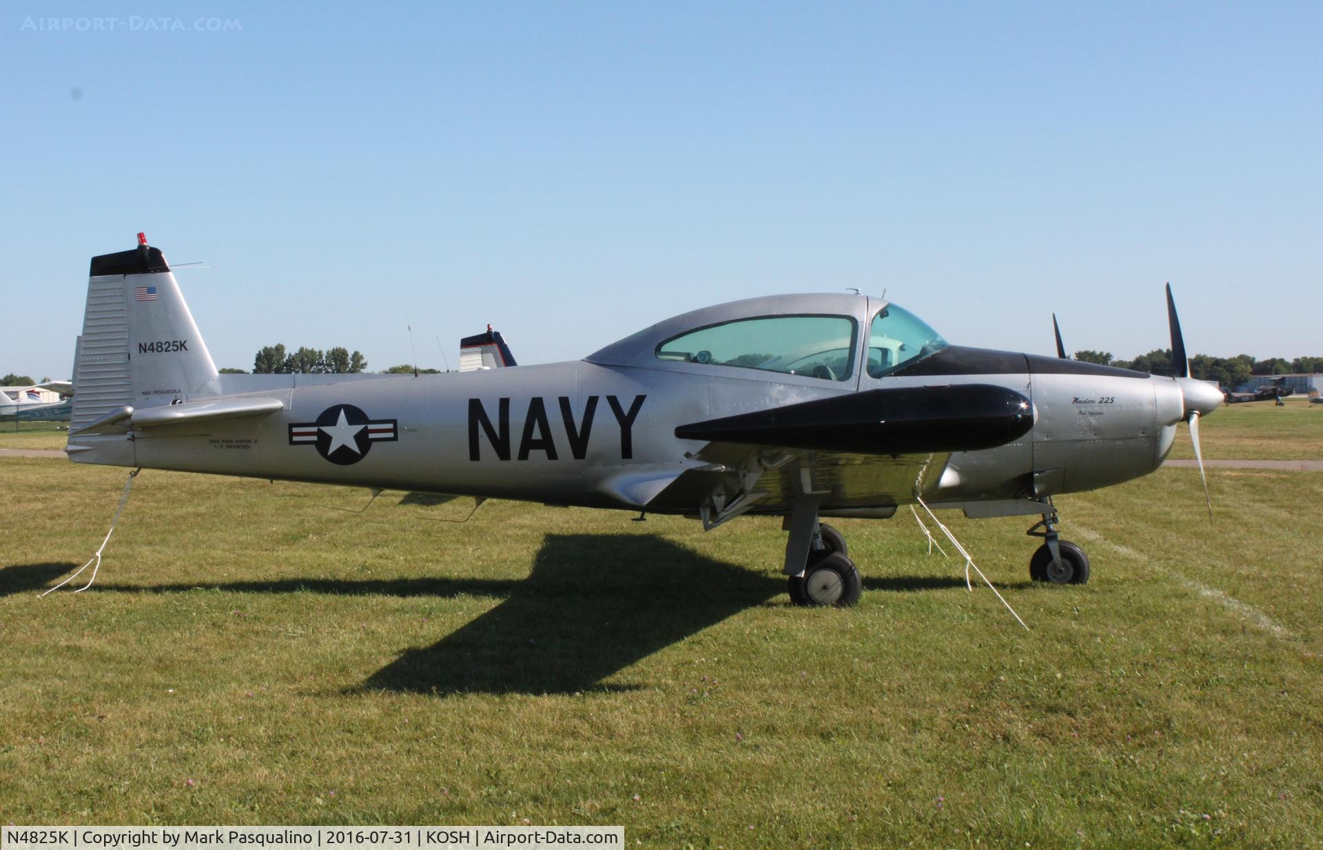 N4825K, 1949 Ryan Navion C/N NAV-4-1825, Navion