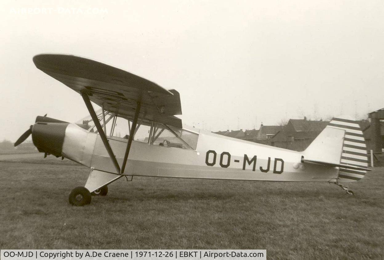 OO-MJD, 1951 Piper L-18C Super Cub (PA-18-95) C/N 18-1429, At Wevelgem.