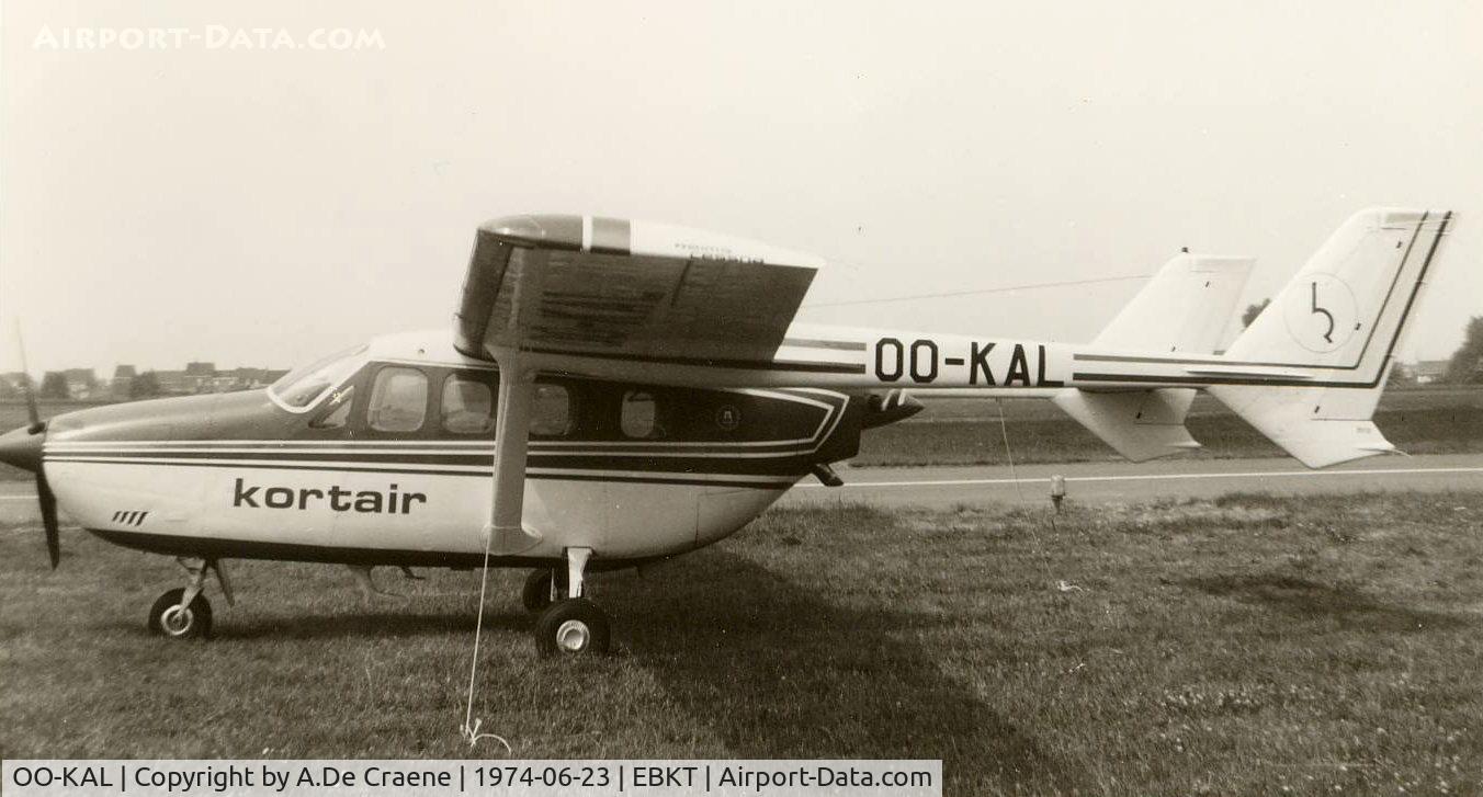 OO-KAL, 1973 Reims FT337GP C/N 0007, OO-KAL of Kortair at Wevelgem.