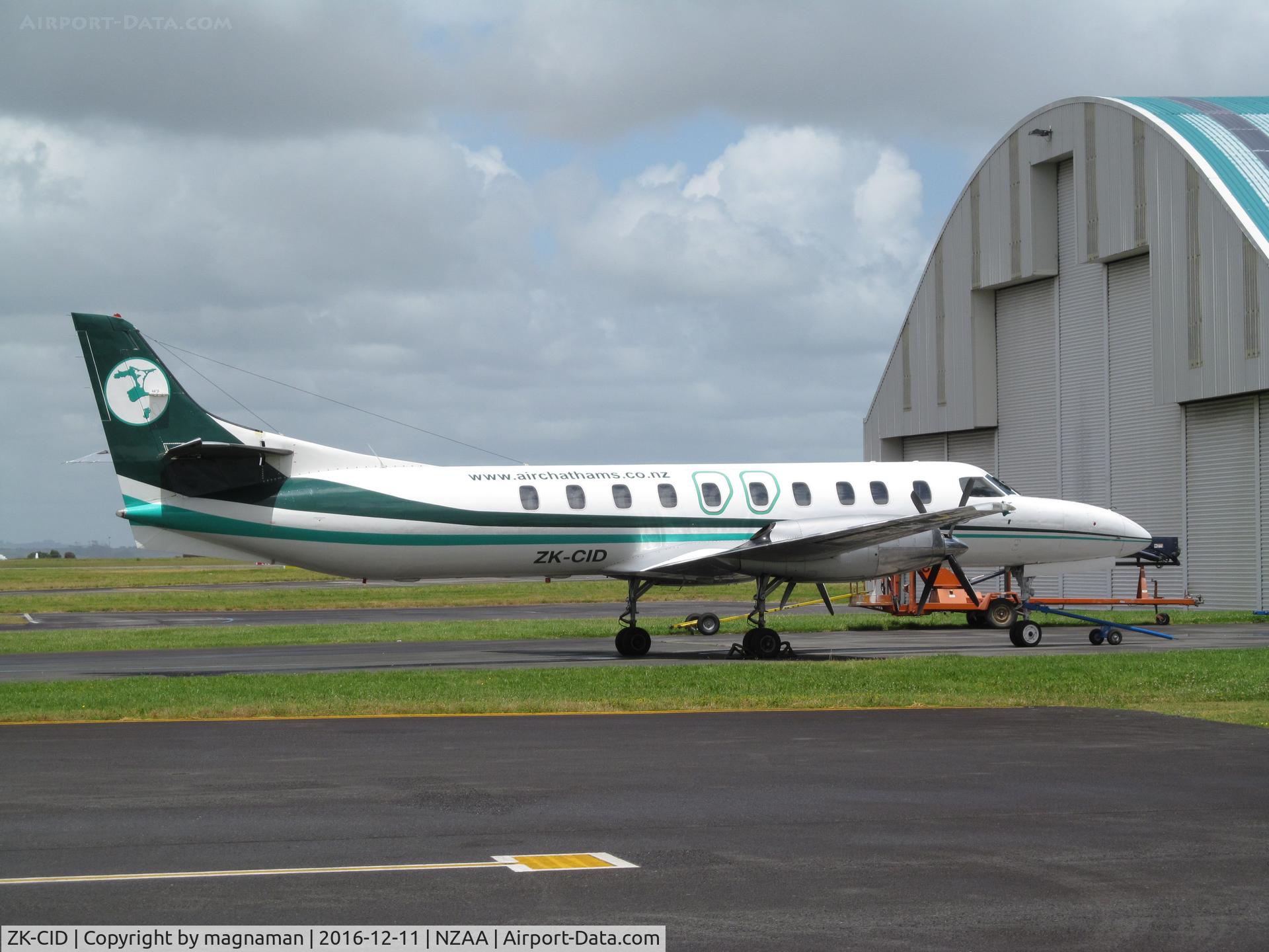 ZK-CID, 1988 Fairchild SA-227AC Metro III C/N AC-692B, outside hangar at AKL