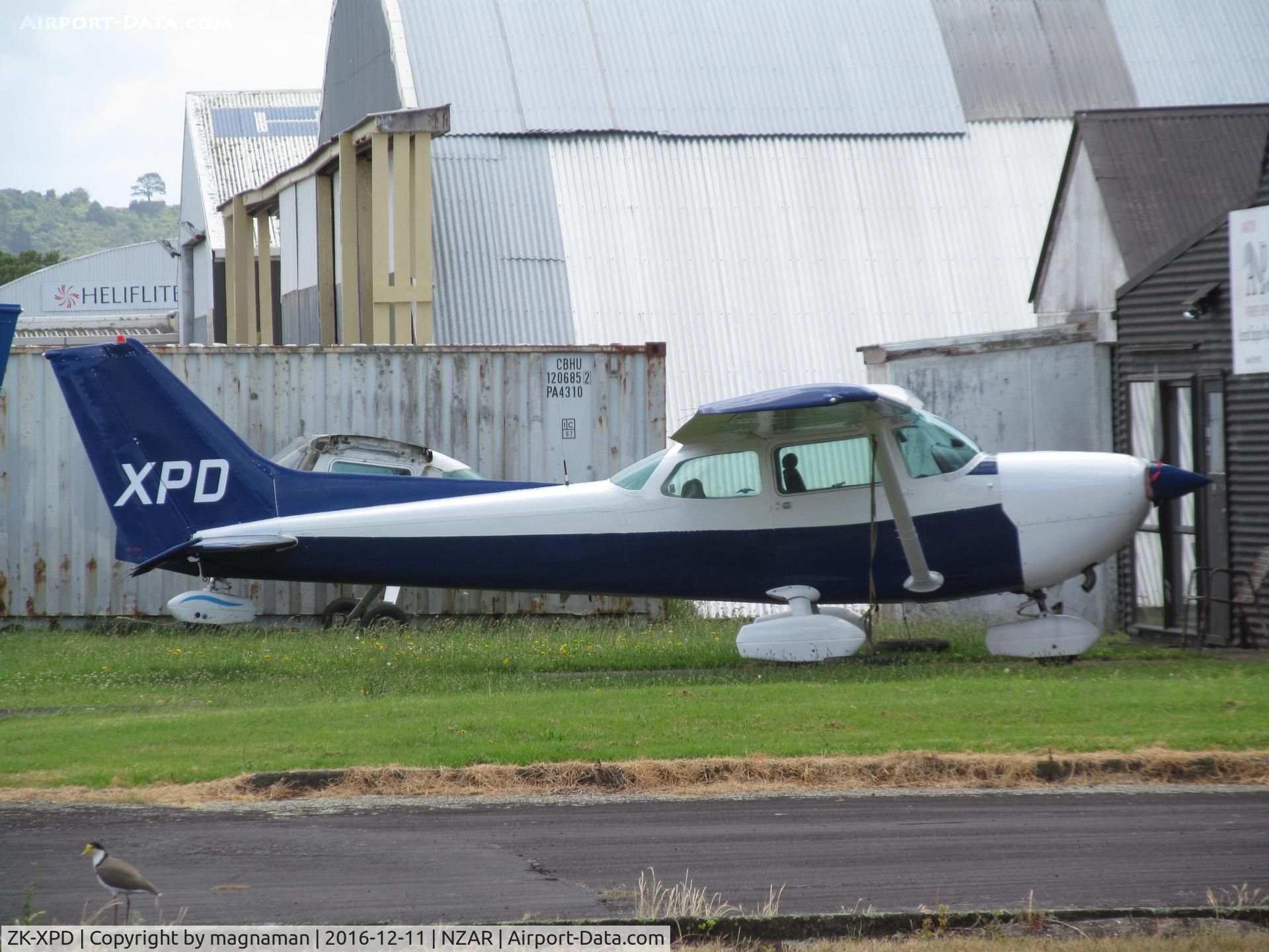 ZK-XPD, Cessna R172K Hawk XP C/N R1723235, at Ardmore - new resident?