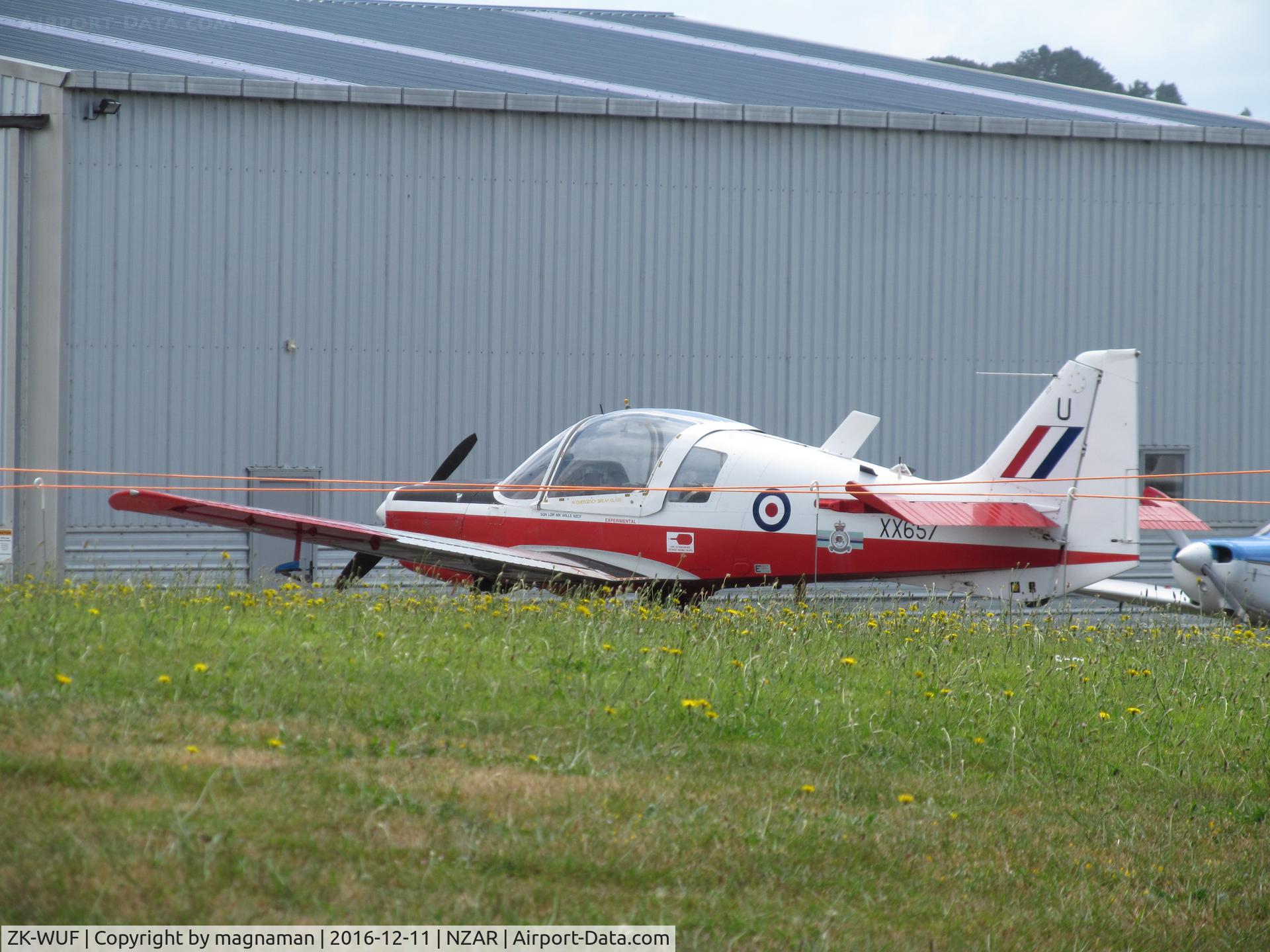 ZK-WUF, 1974 Scottish Aviation Bulldog T.1 C/N BH.120/315, now based at ardmore